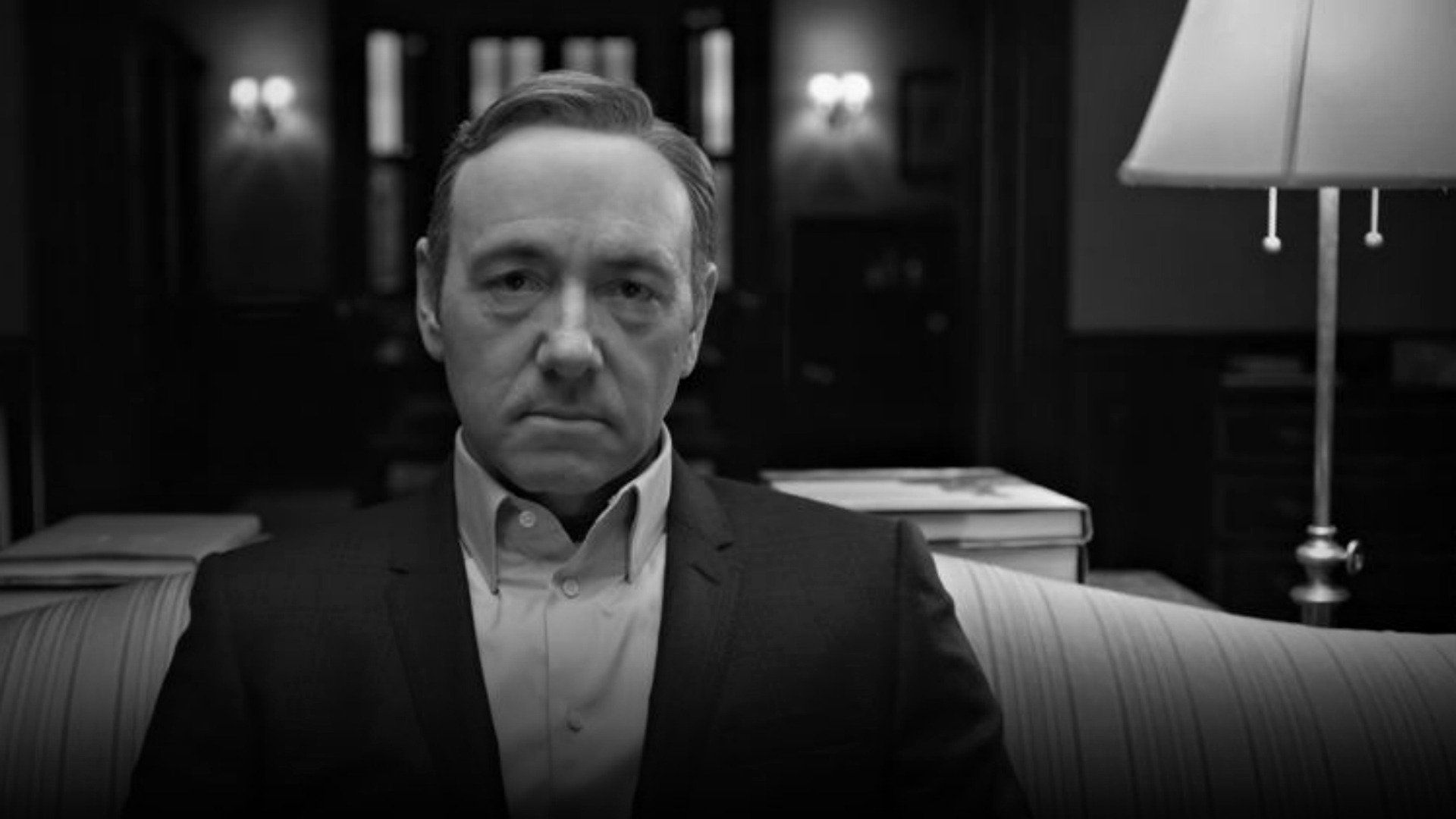 House of Cards cast bianco nero, 1920x1080 1080p, Laptop