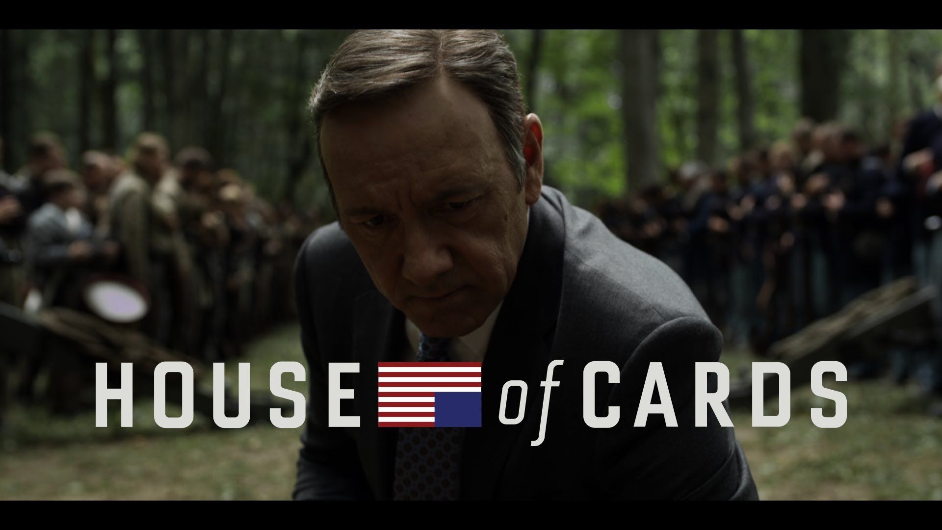 House of Cards, bandiera USA, 2560x1440 QHD, Laptop