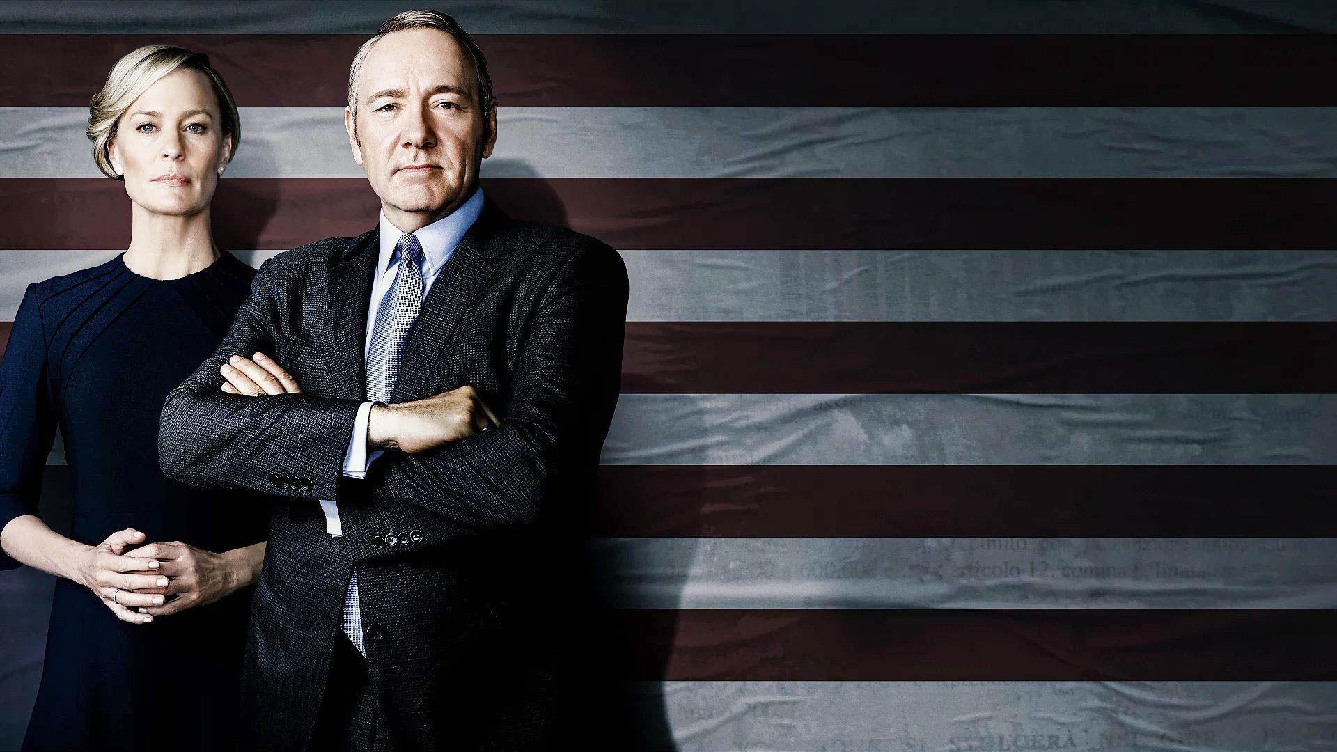 House of Cards personaggi bandiera USA, 1920x1080 1080p, Desktop