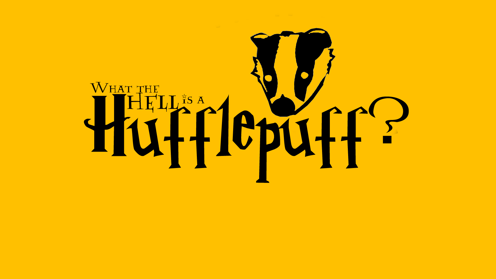 Stemma Hogwarts giallo e nero, 1280x800 HD, Desktop