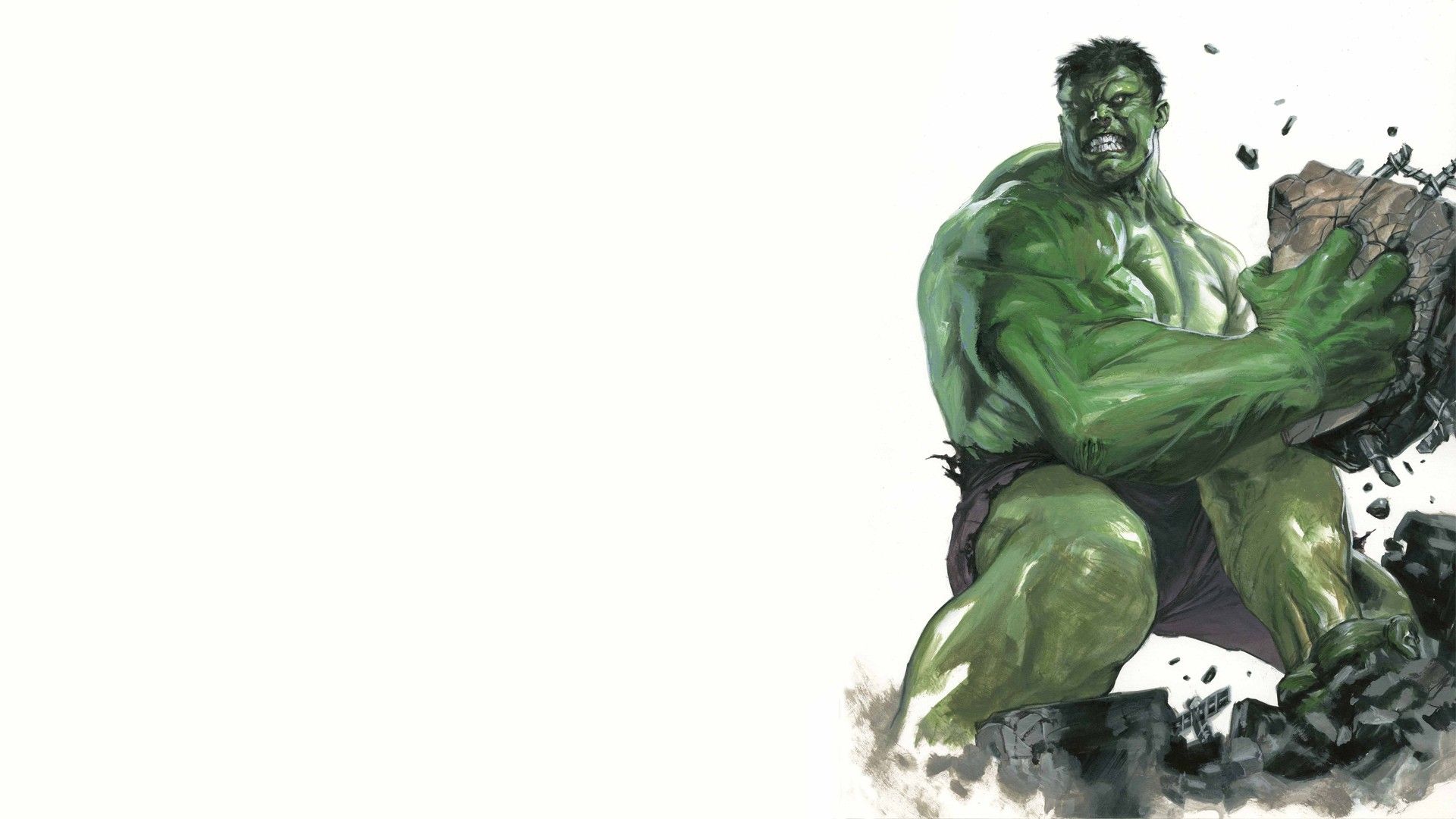 Hulk Marvel illustrazione, 1920x1080 Full HD, Monitor Gaming