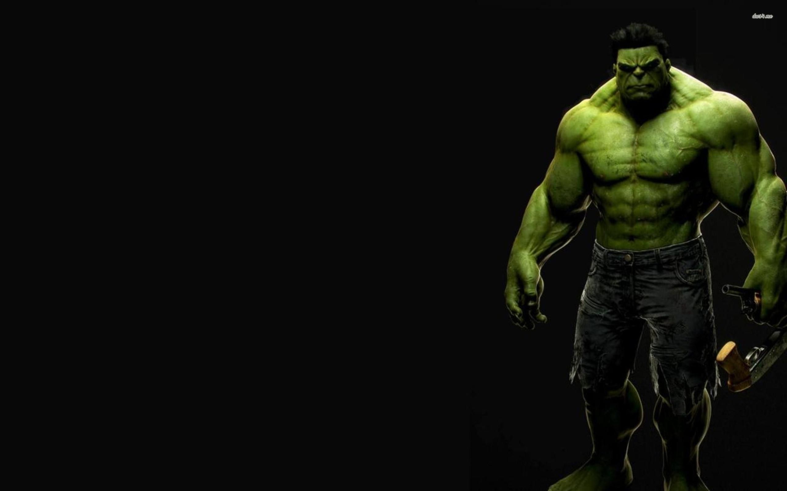 Hulk su sfondo nero, 2560x1600 WQXGA, MacBook Pro