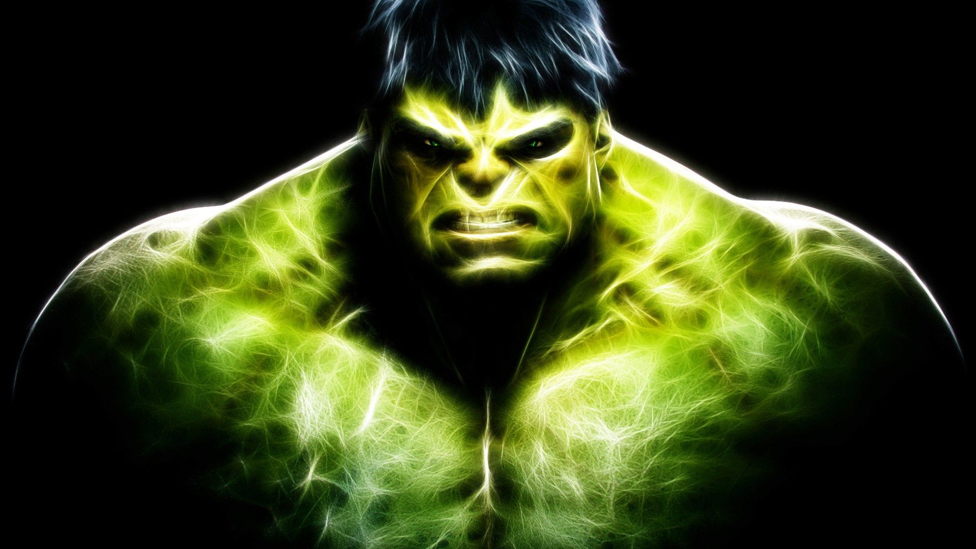 Hulk verde sfondo nero, 1920x1080 Full HD 1080p, Laptop