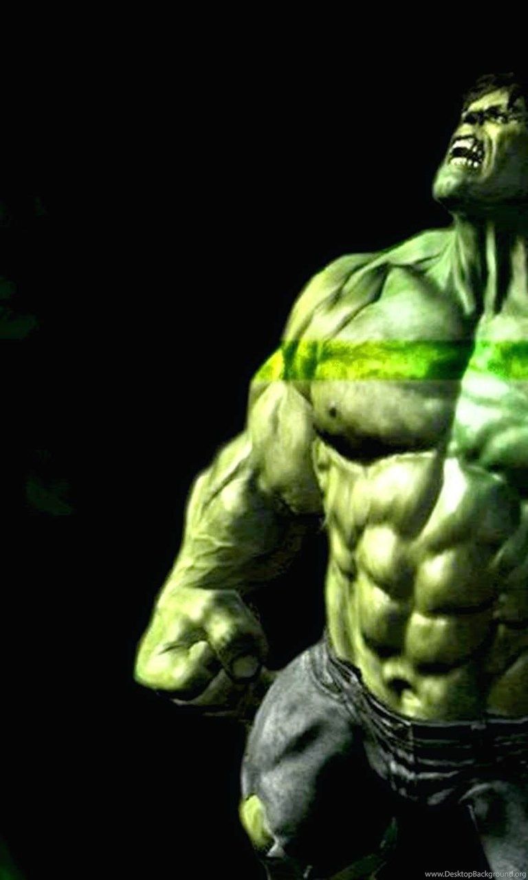 Hulk Marvel muscoloso verde, MCU, 768x1280 Verticale, Mobile