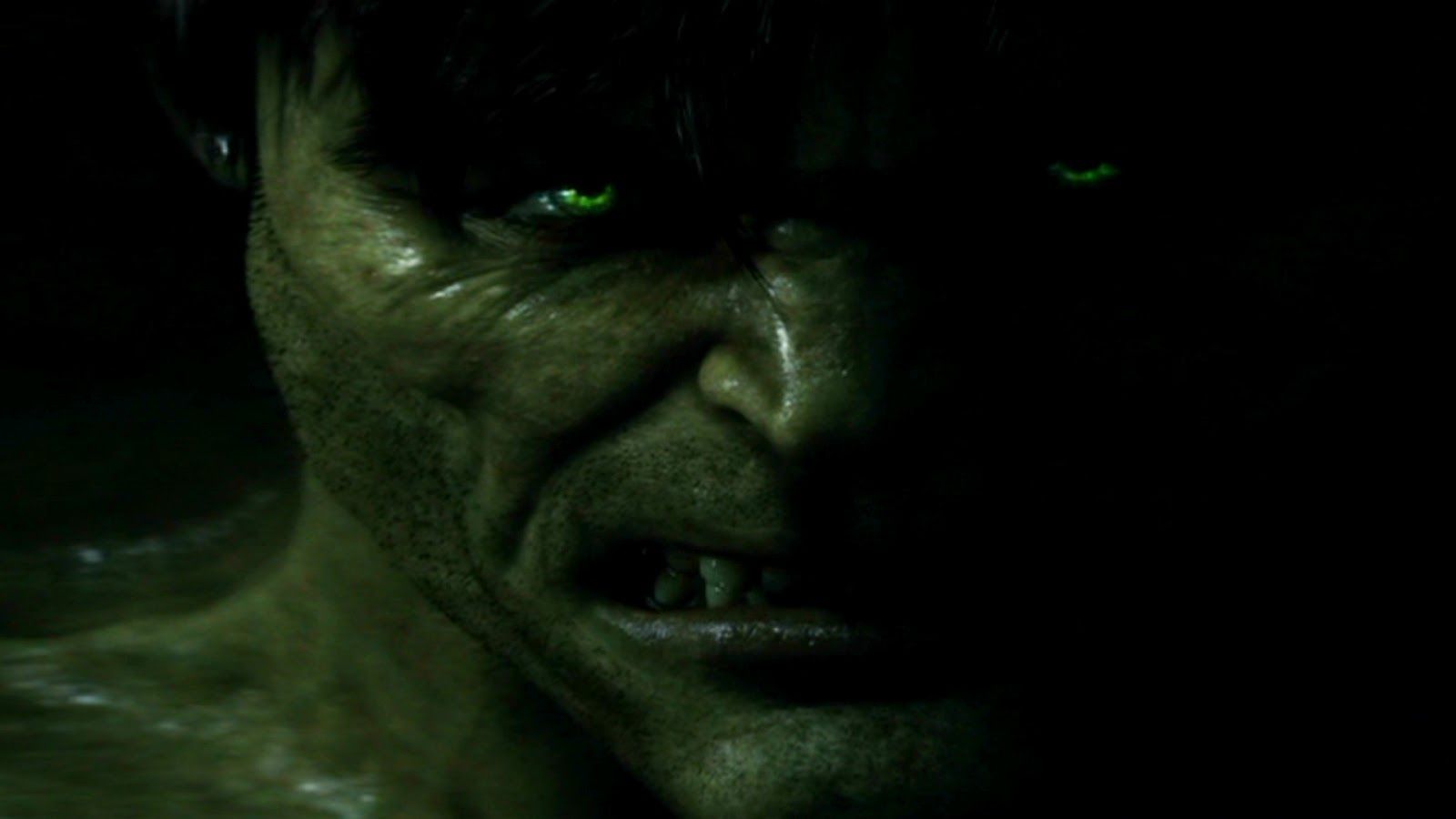 Hulk volto occhi verdi, 1600x900 900p, Laptop