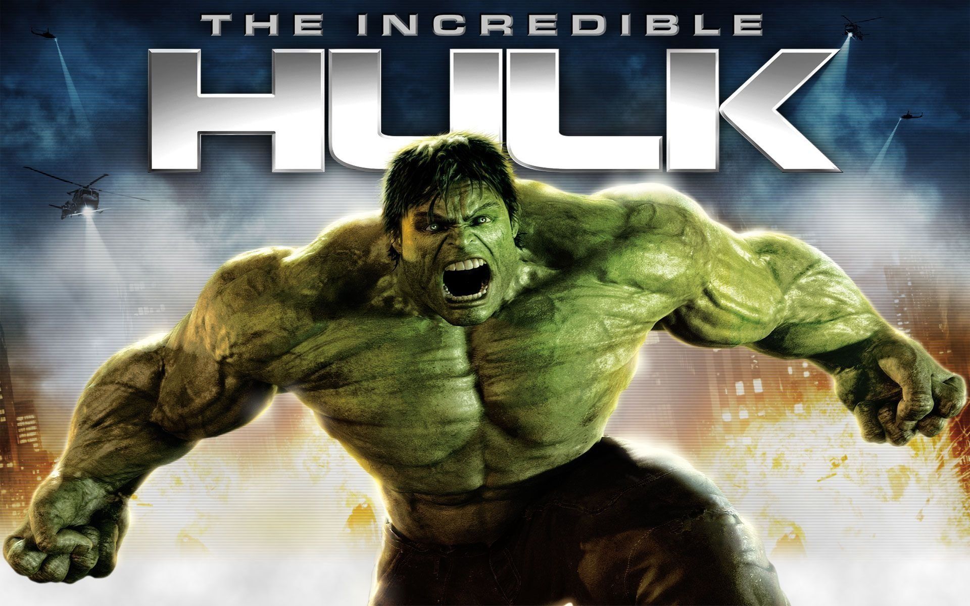 Incredible Hulk poster verde, 1920x1200 Full HD+ WUXGA, Desktop