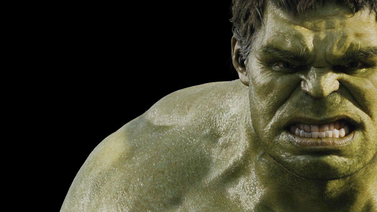 Hulk volto arrabbiato verde, 1280x720 720p, Laptop