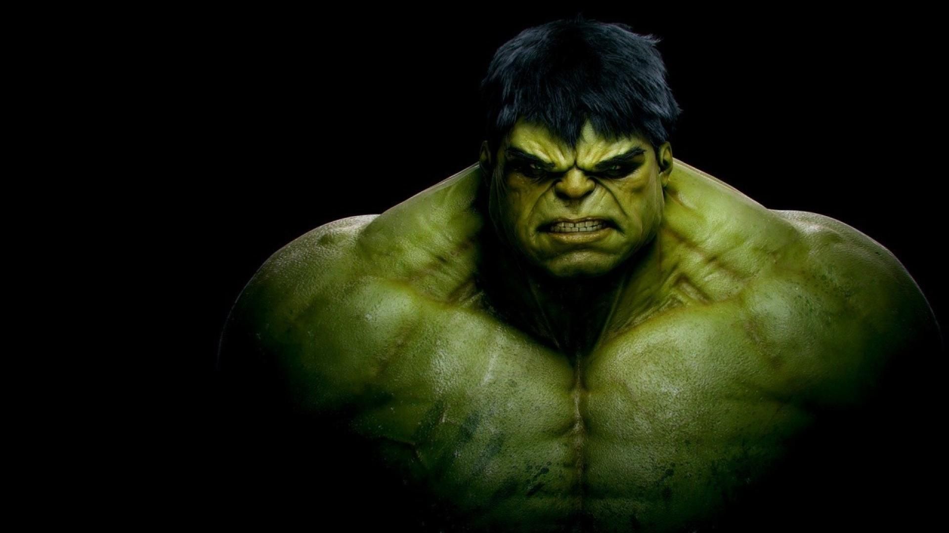 Hulk su sfondo nero, 1920x1080 Full HD 1080p, Desktop