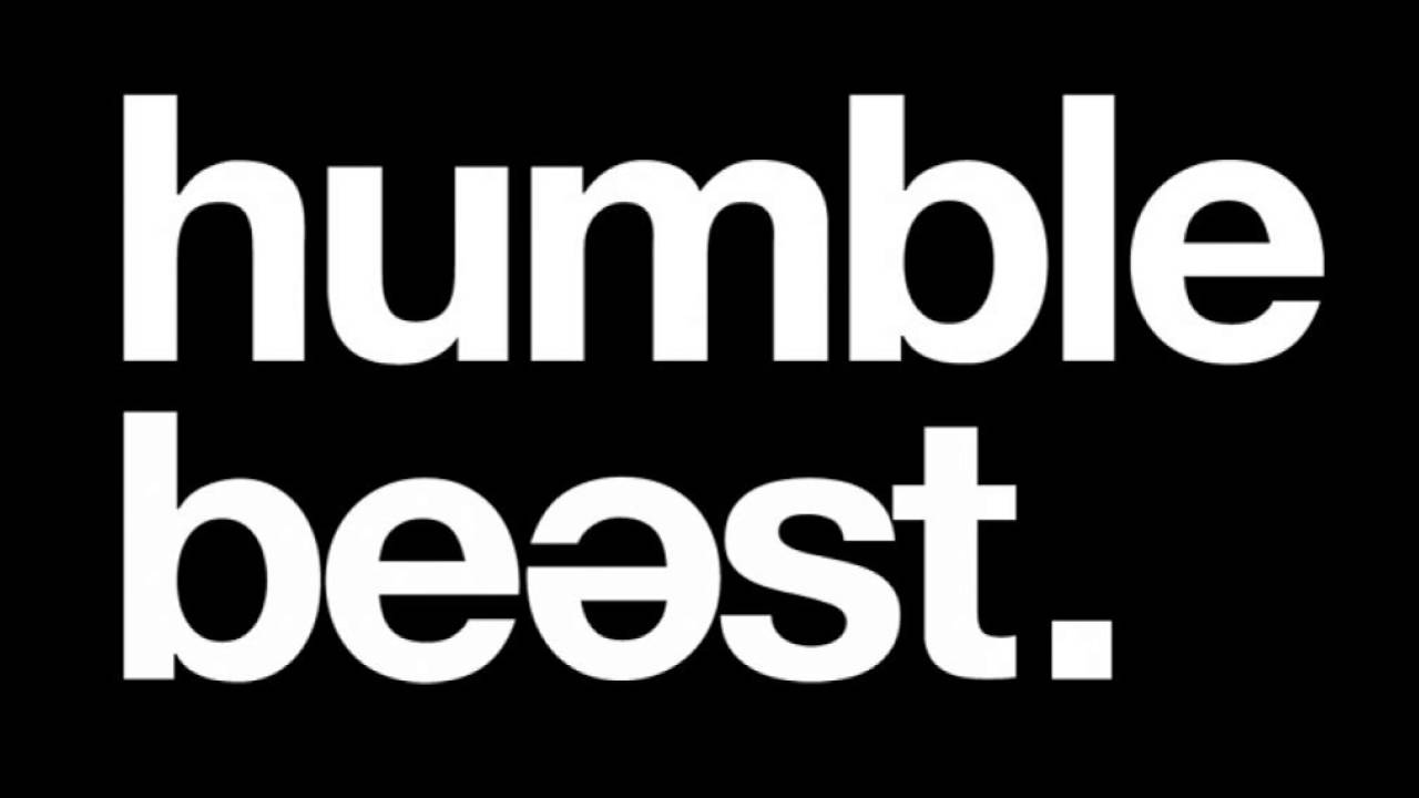 Testo Humble Beast bianco nero, 1280x720 720p, iMac