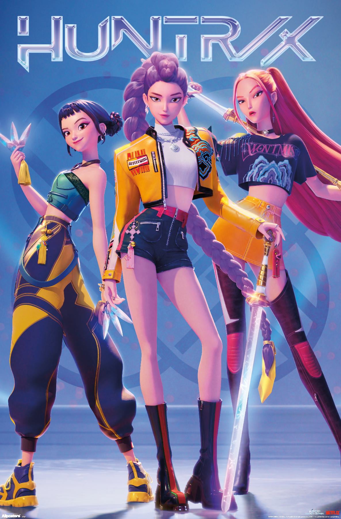 Huntrix gruppo eroine KPop, 1185x1800 Full HD Verticale, Smartphone