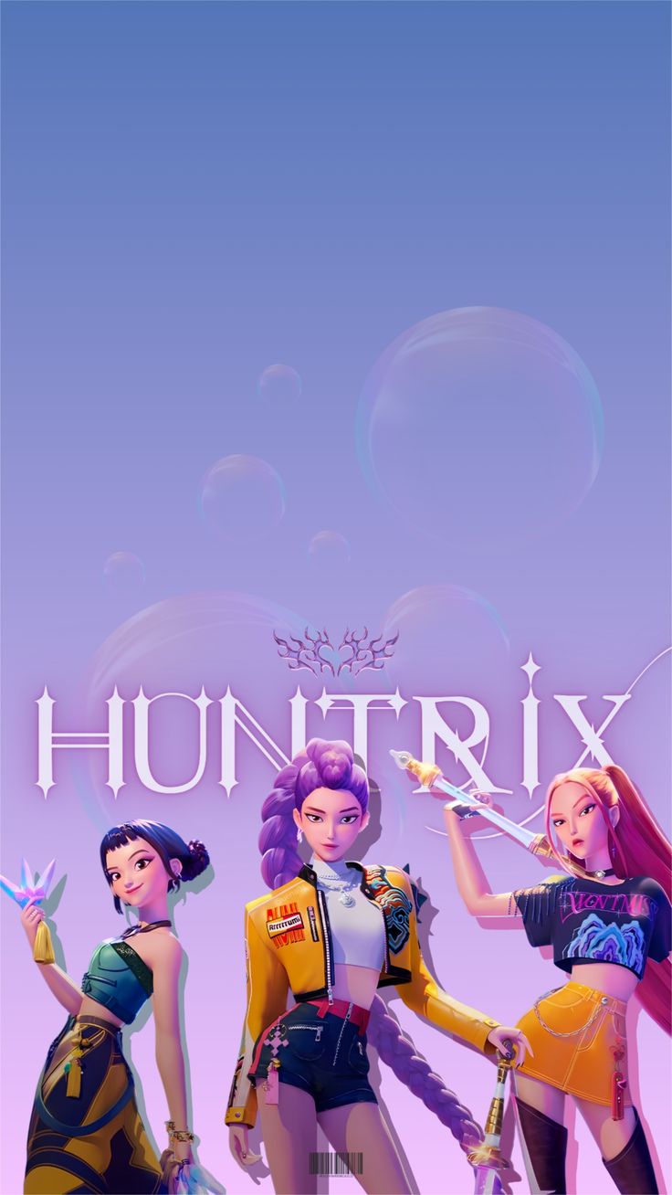 Huntrix K-pop Demon Hunters, 736x1308 Full HD Verticale, iPhone