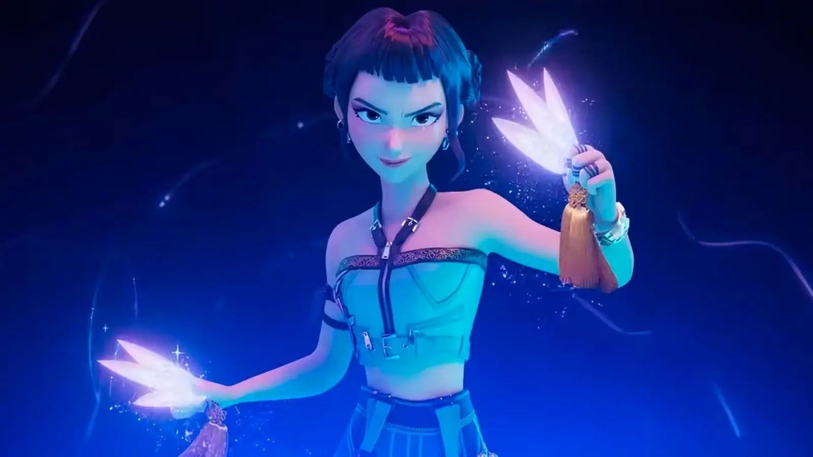 Zoey Huntrix Kpop Demon Hunters, 1600x900 HD, PC Desktop