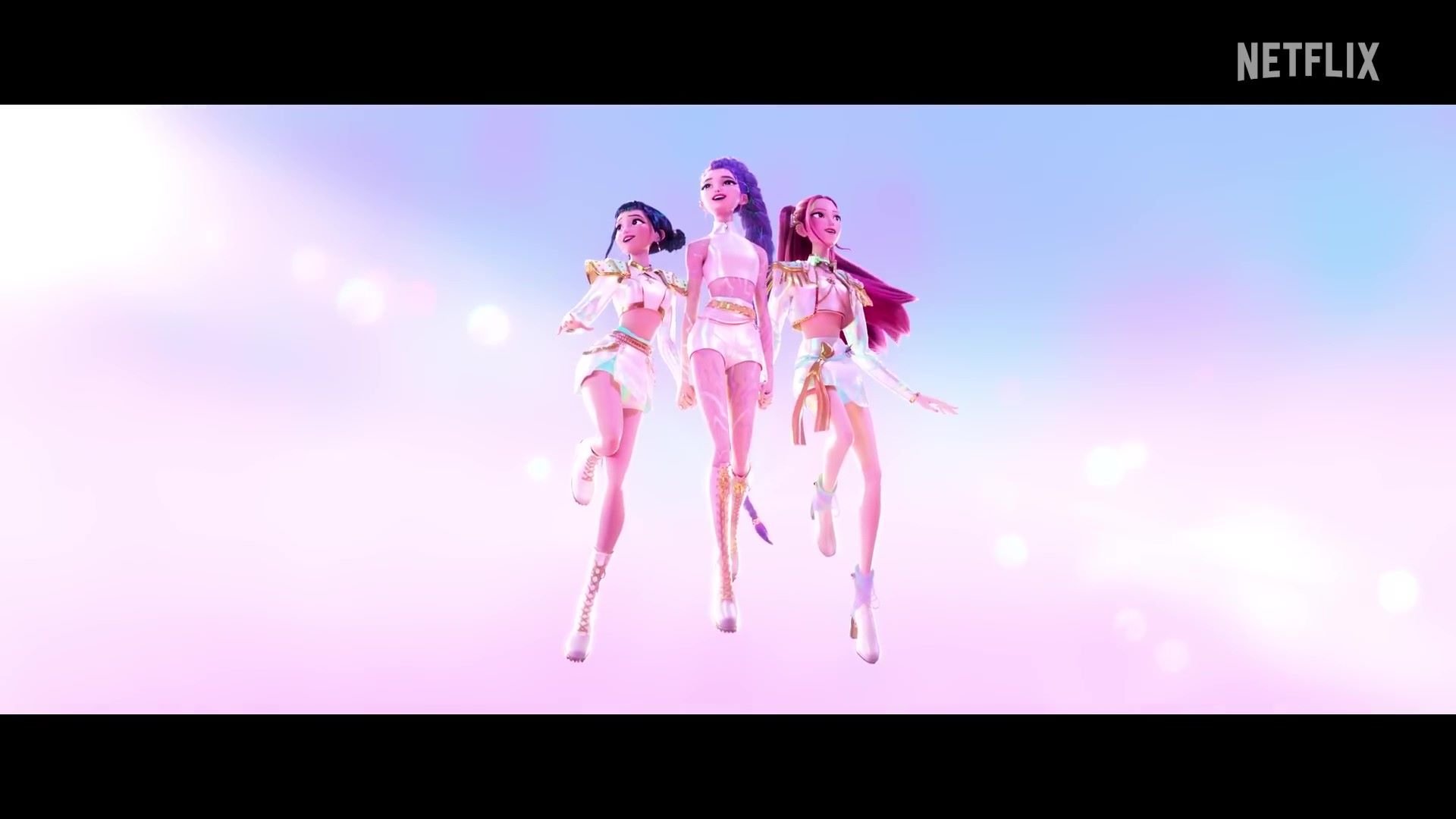 Huntrix personaggi animati Netflix, 1920x1080 1080p, PC Desktop