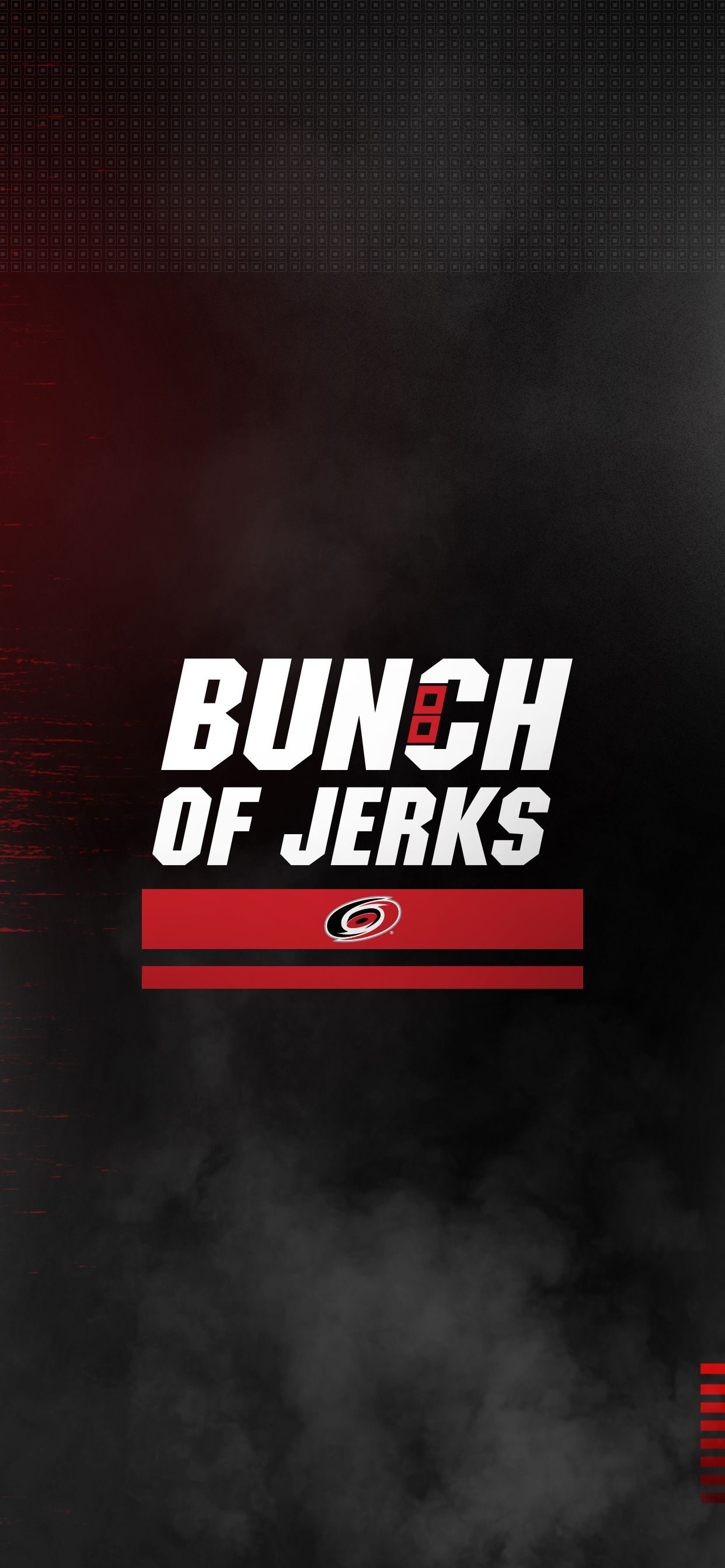 Logo Carolina Hurricanes fumo, NHL, 1242x2688 Verticale, iPhone Plus