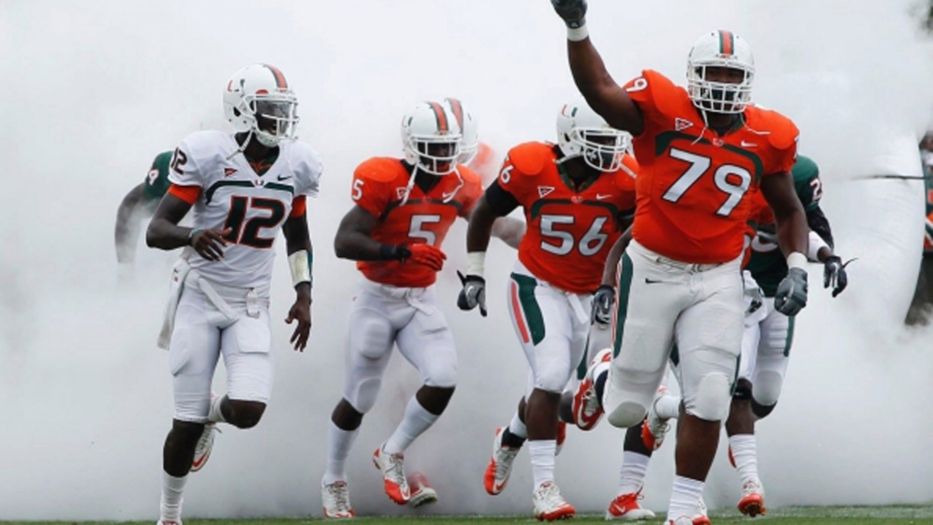 Miami Hurricanes football schedule poster, 1600x1200 HD, PC