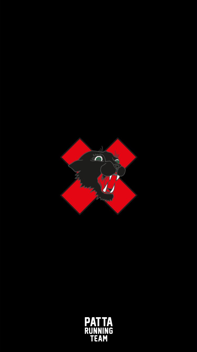 Patta Running Team logo pantera, 750x1334 Verticale, iPhone Pro Max
