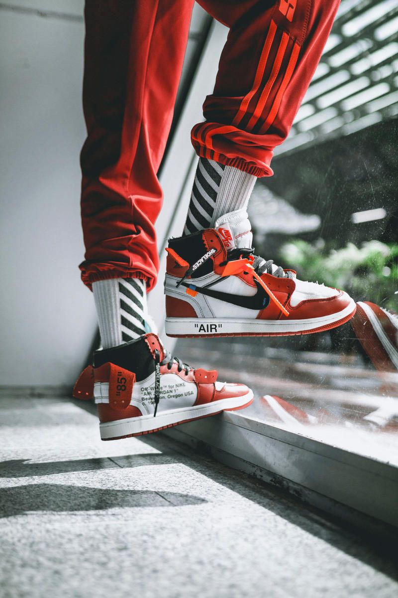 OFF-WHITE Air Jordan 1, sneaker, 800x1200 Full HD Verticale, iPhone