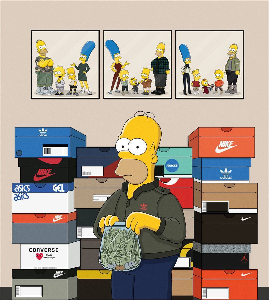 Sneaker Balenciaga grigia illustrata, 810x1440 Full HD Verticale, Samsung Galaxy