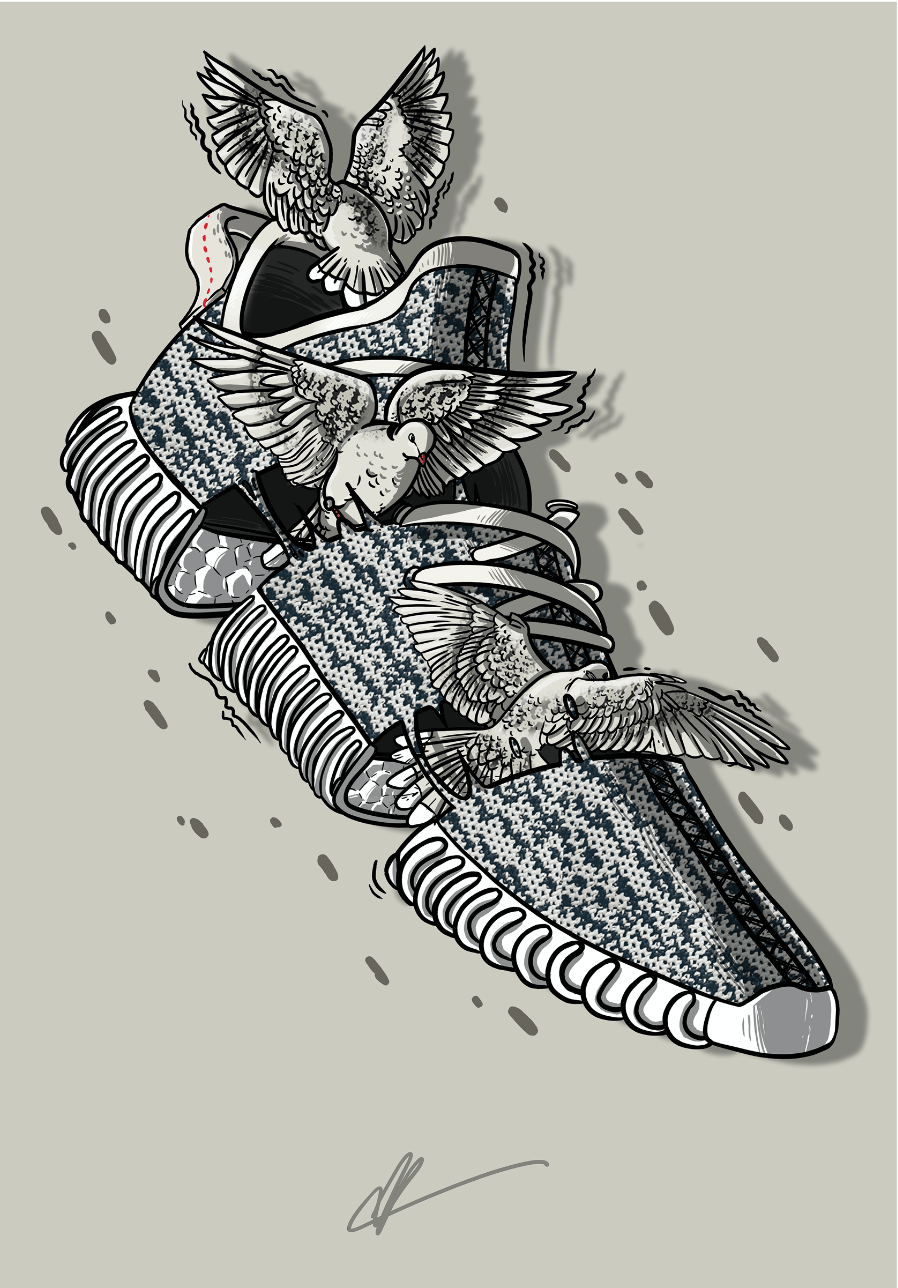 Sneaker Balenciaga Triple S multicolore, 1200x675 HD, PC Desktop