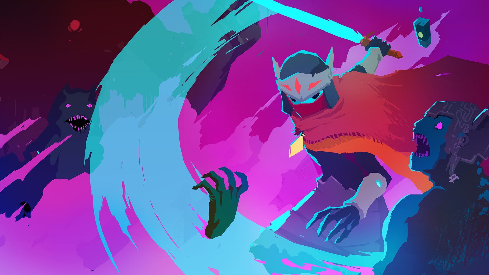 Hyper Light Drifter combattimento spada, 1920x1080 1080p, Desktop