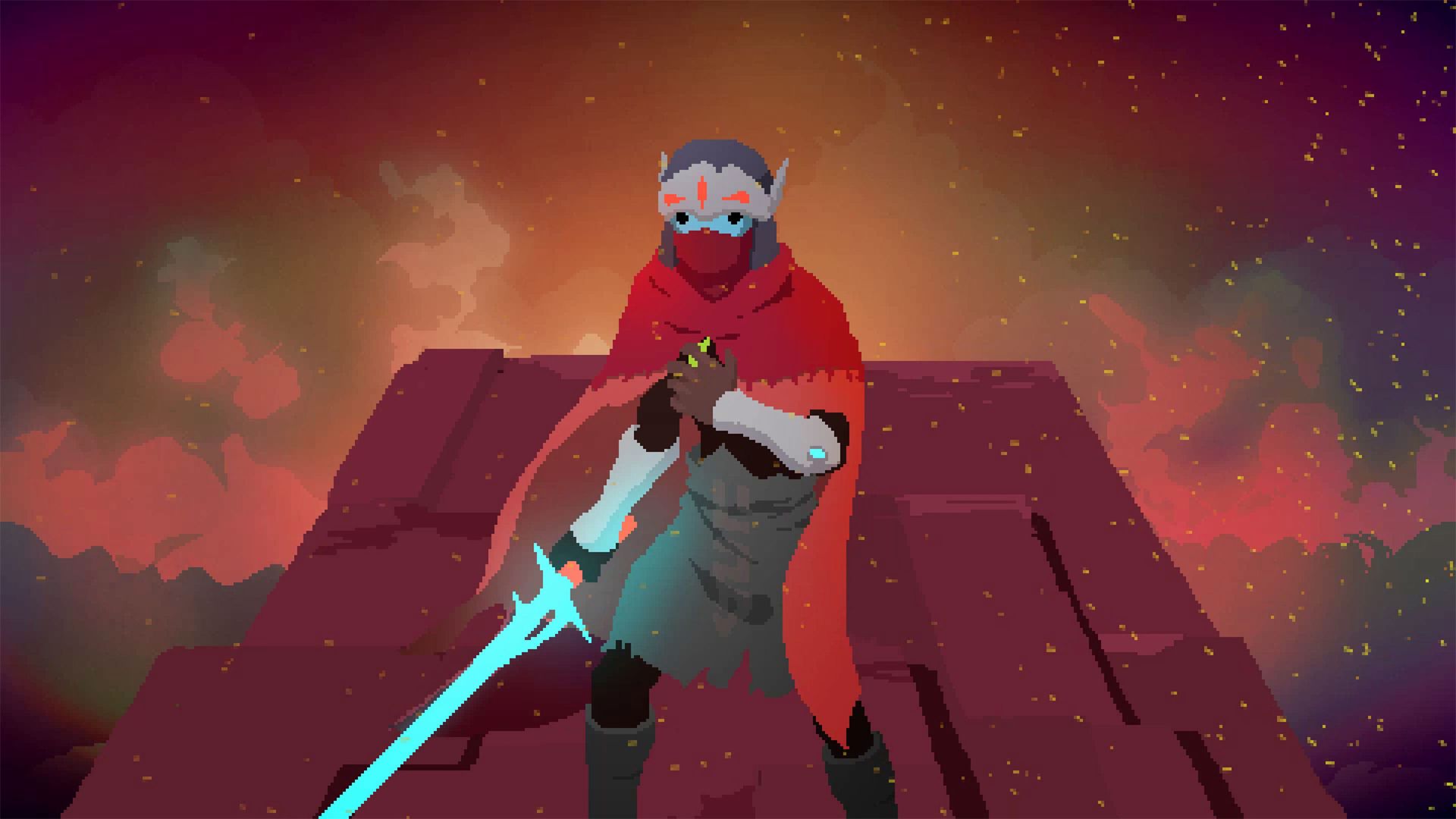 Personaggio Hyper Light Drifter, spada, 1920x1080 Full HD, Desktop