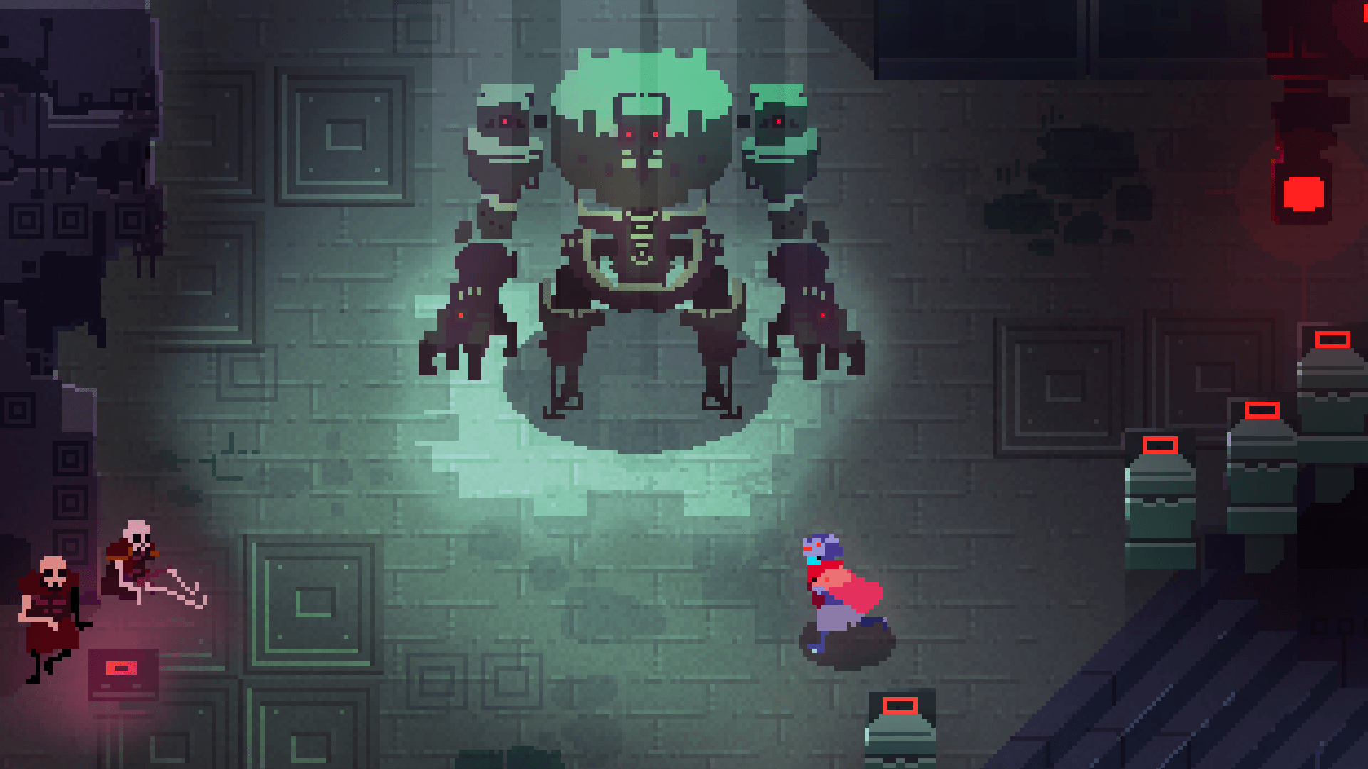 Hyper Light Drifter scena boss, 1920x1080 Full HD 1080p, PC Desktop