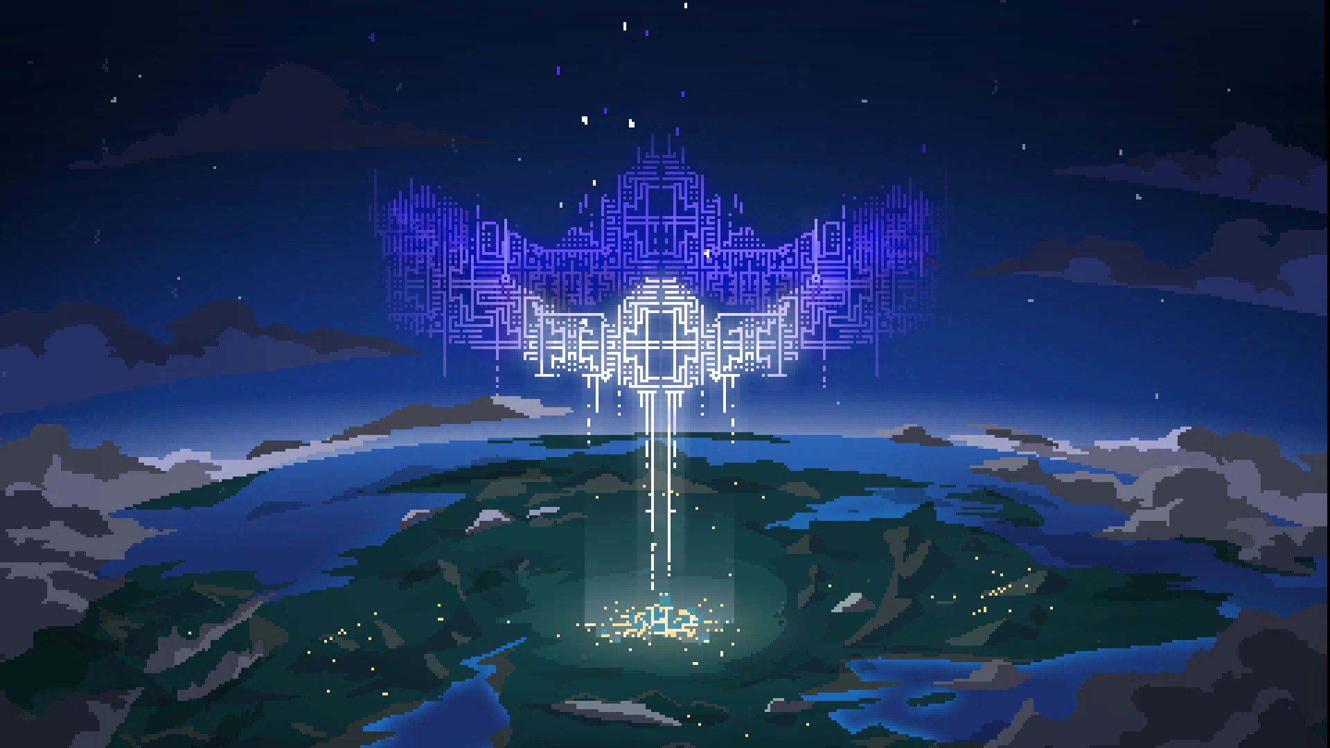 Hyper Light Drifter struttura luminosa, 1920x1080 Full HD 1080p, PC Desktop