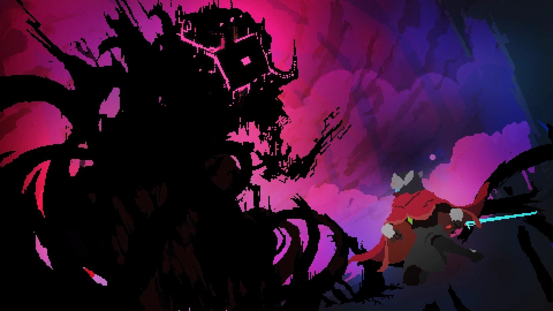 Hyper Light Drifter mostro oscuro, 1920x1080 Full HD 1080p, PC