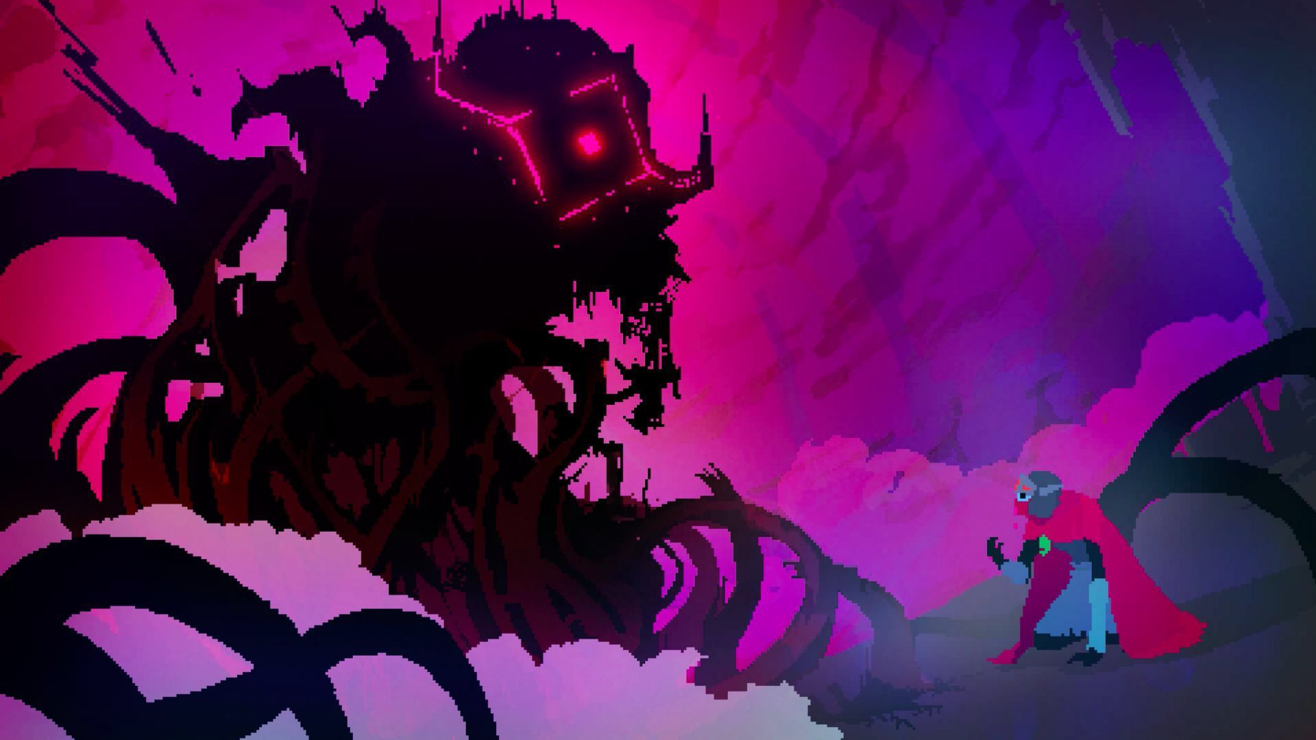 Hyper Light Drifter mostro oscuro, 1920x1080 1080p, PC Desktop