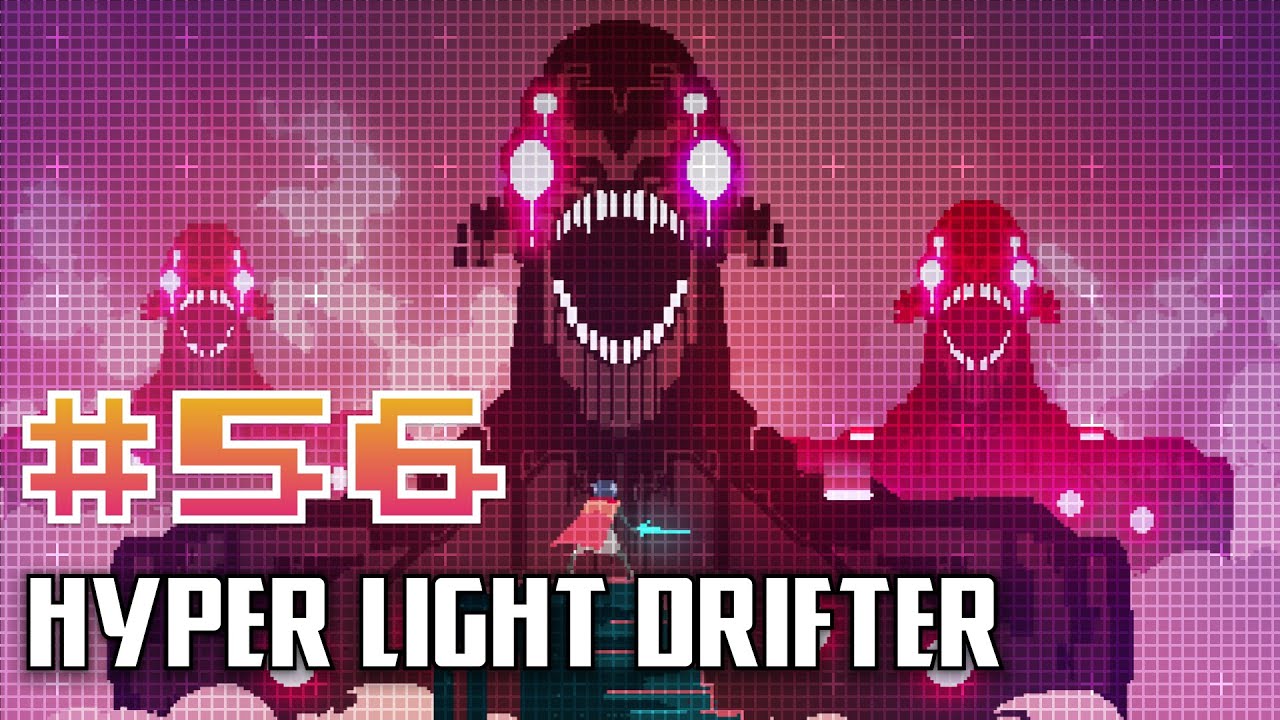 Hyper Light Drifter boss pixel art, 1280x720 720p, PC
