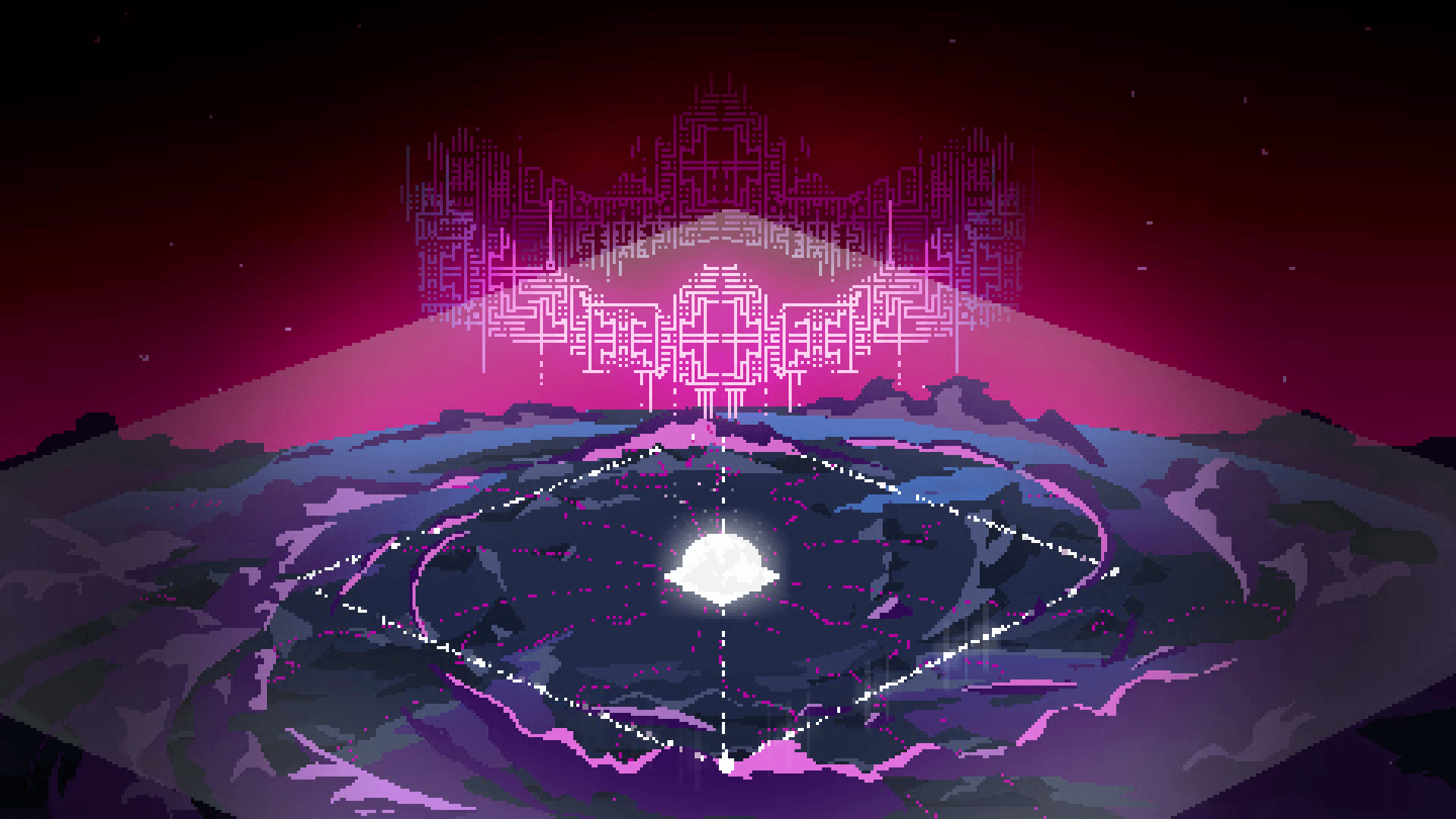 Hyper Light Drifter struttura rosa, 1920x1080 Full HD 1080p, PC Desktop