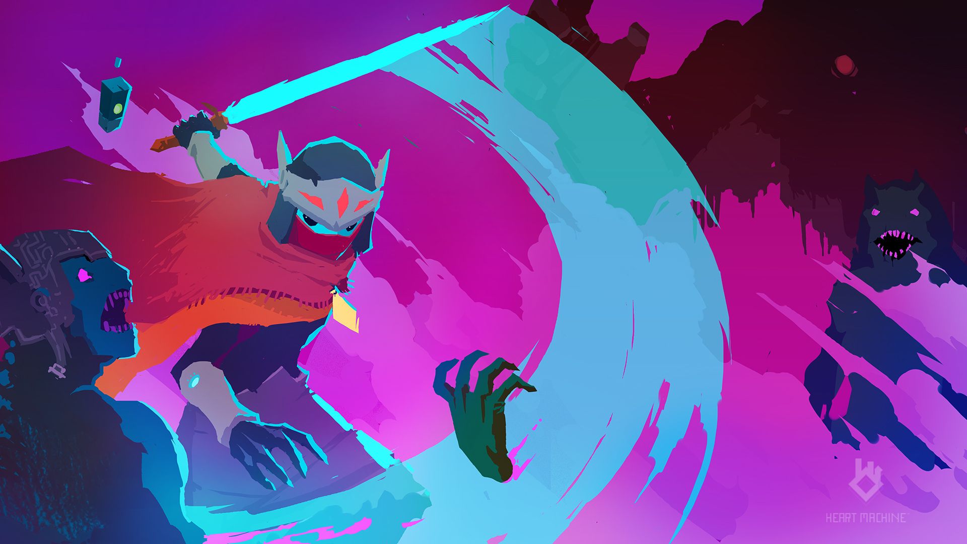 Hyper Light Drifter combattimento spada, 1920x1080 Full HD, PC Desktop