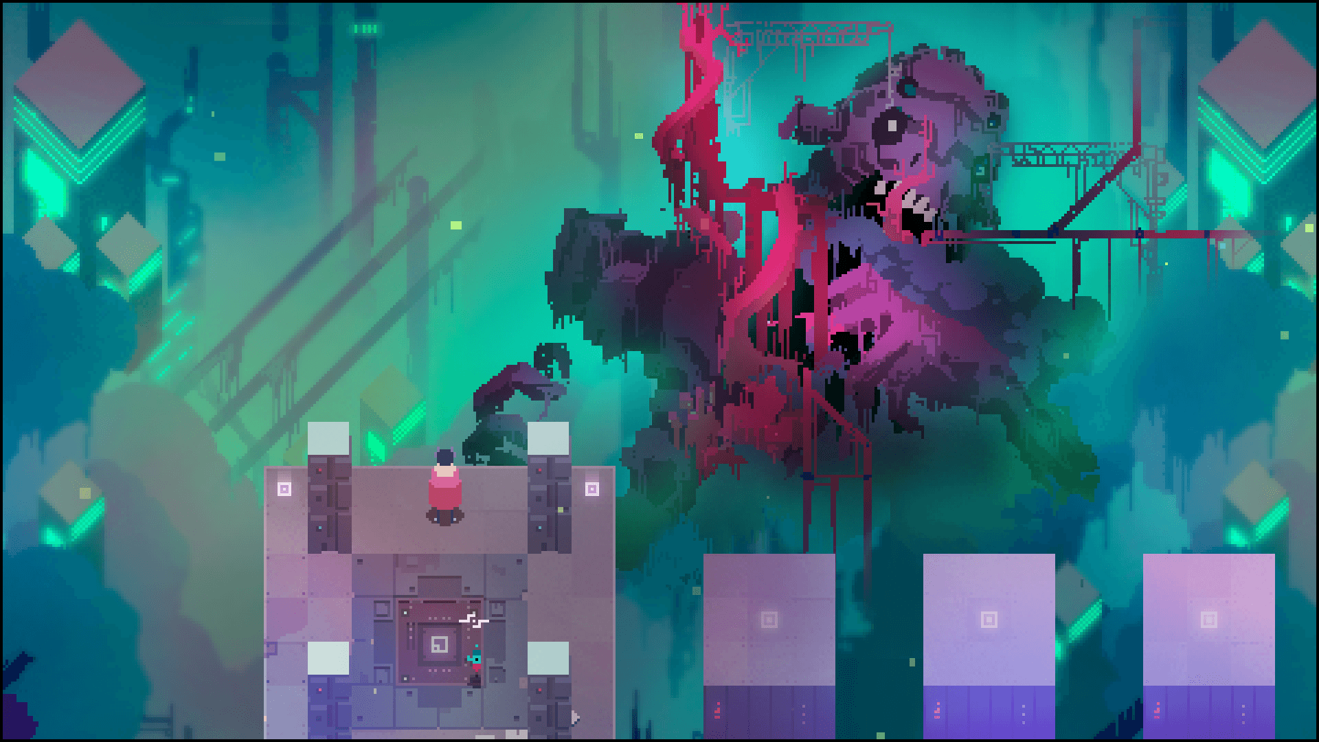 Hyper Light Drifter scena di gioco, 1920x1080 1080p, Laptop