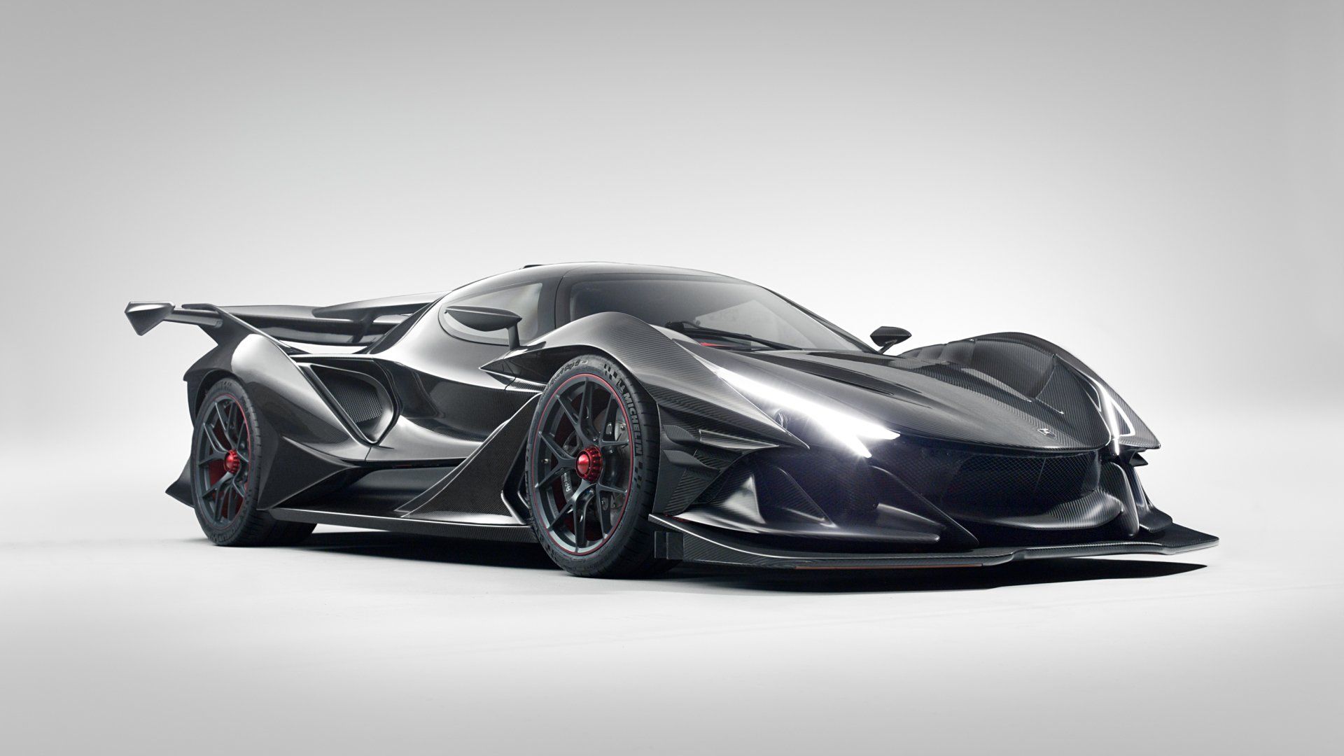 Hypercar nera sportiva, 1920x1080 Full HD, Desktop