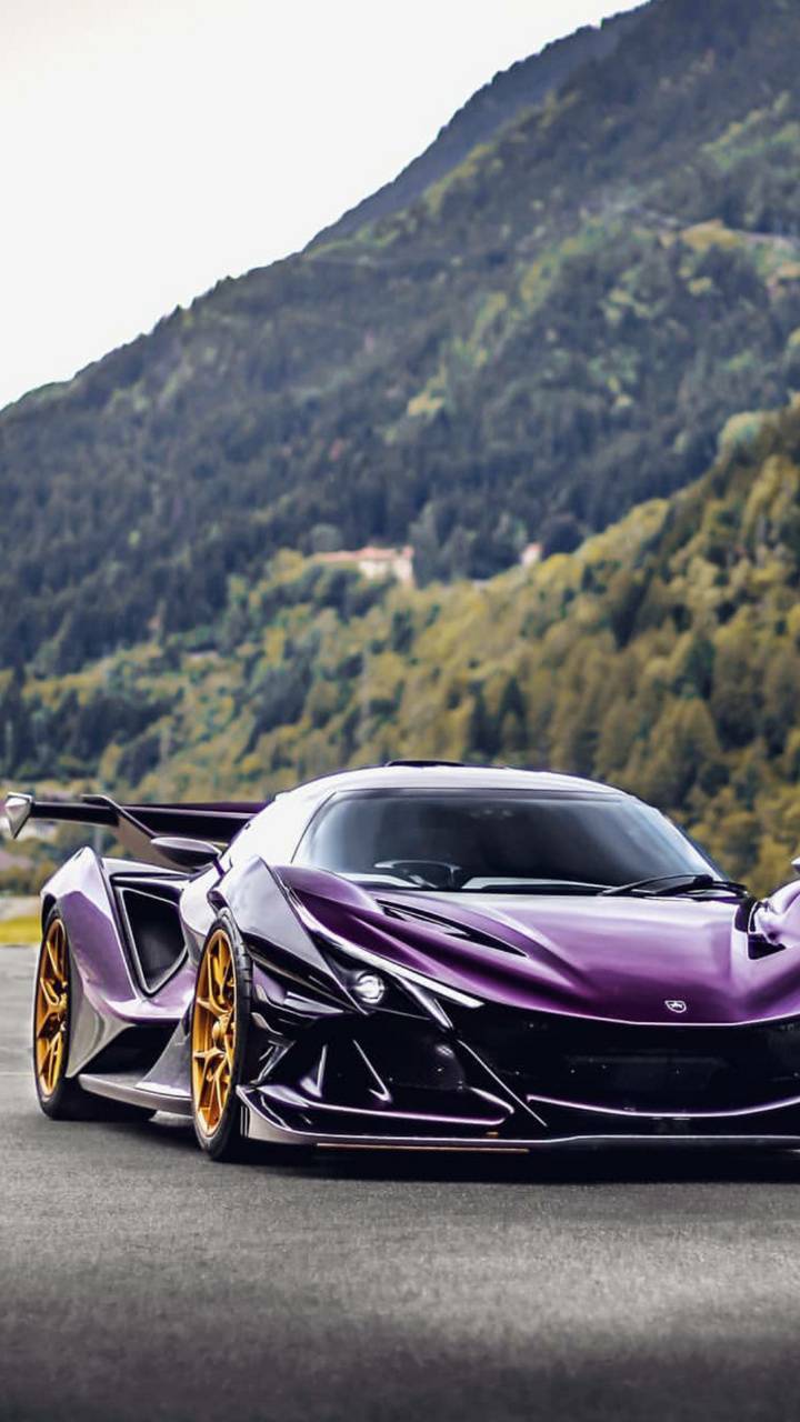 Apollo IE hypercar viola, 720x1280 Verticale, Mobile