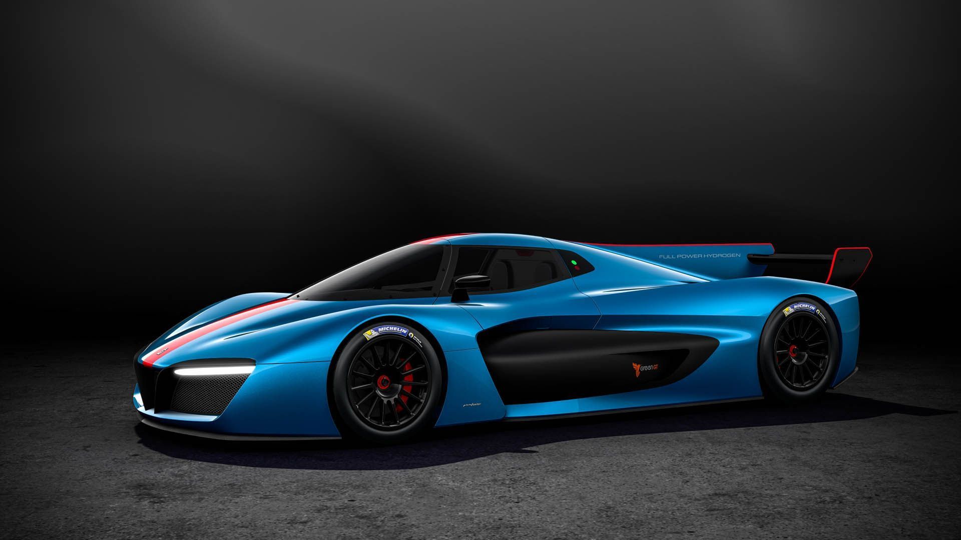 Pininfarina hypercar blu, 1920x1080 Full HD 1080p, Laptop