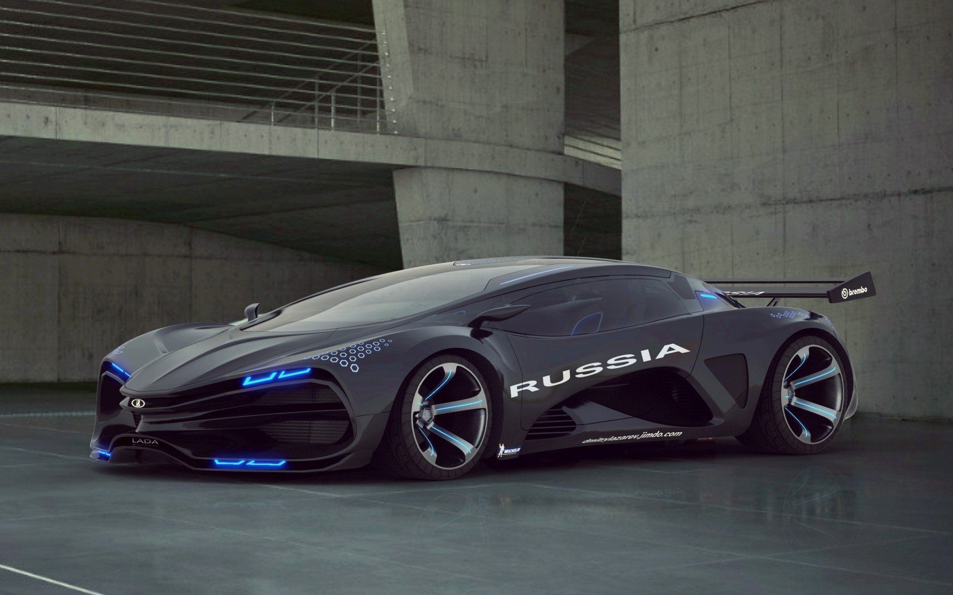 Marussia hypercar concept nero, 1920x1200 Full HD+ WUXGA, Desktop