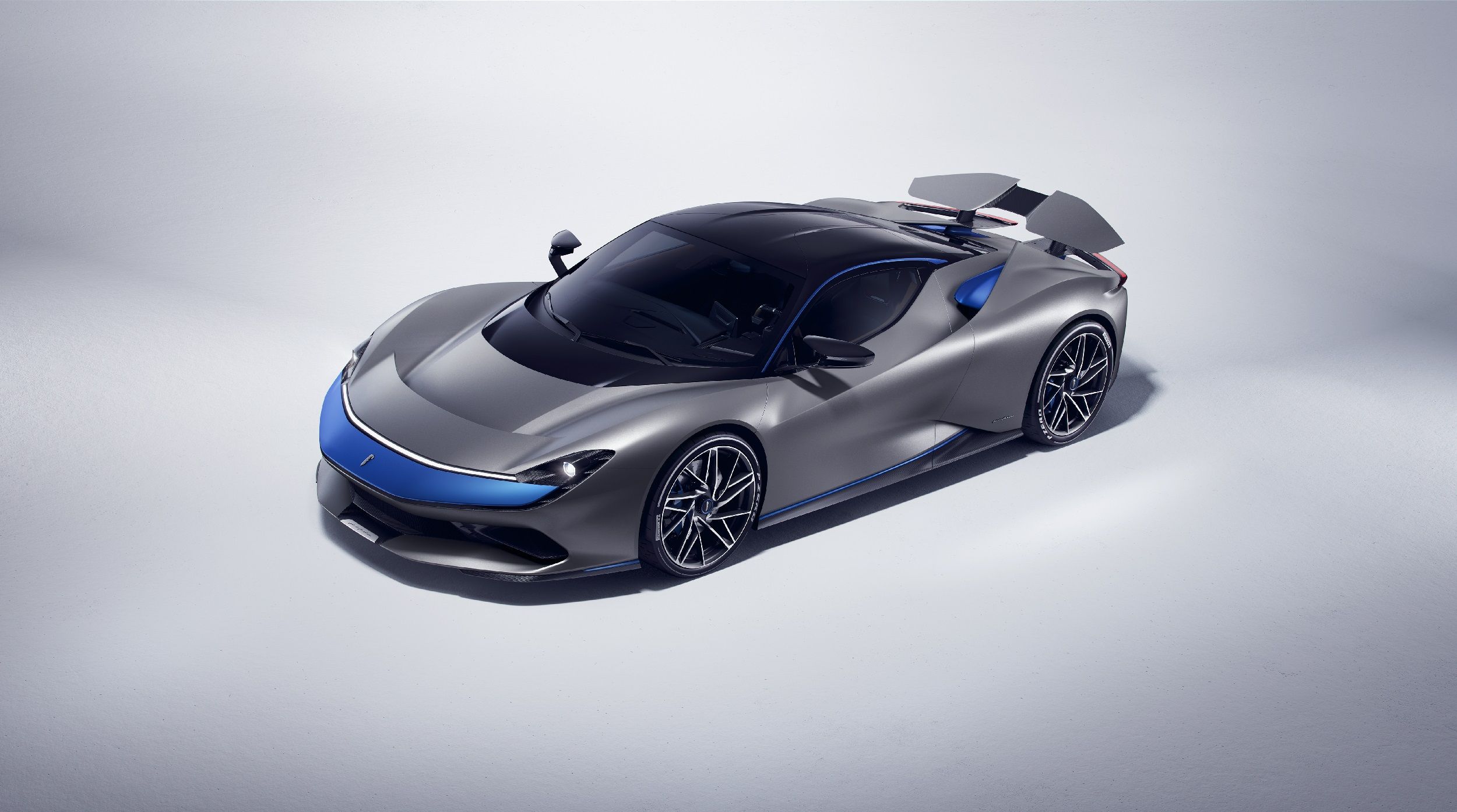 Pininfarina Battista hypercar grigia, 2500x1394 Hi-Res, PC Desktop