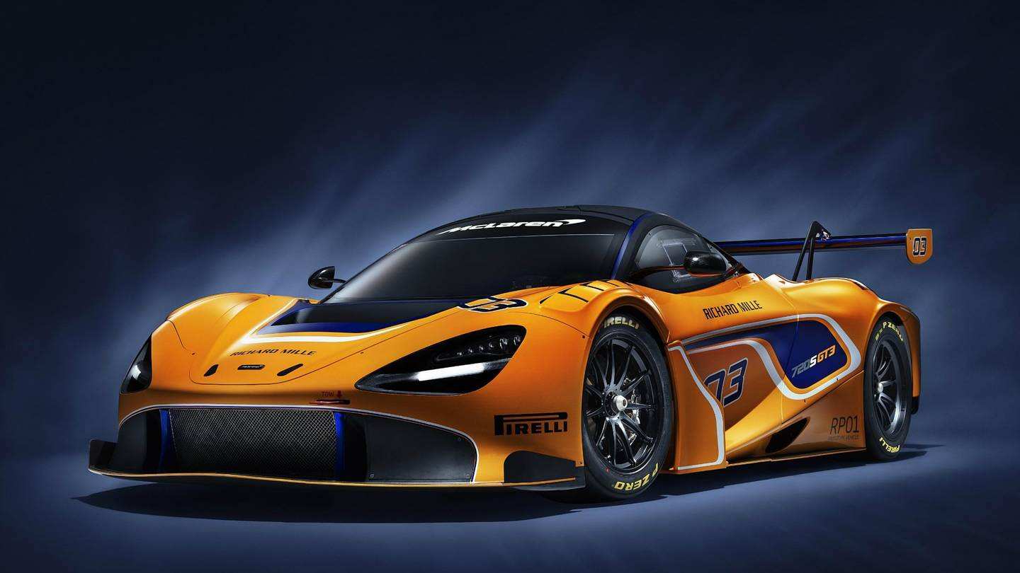 McLaren hypercar arancione, 1440x810 720p, Laptop