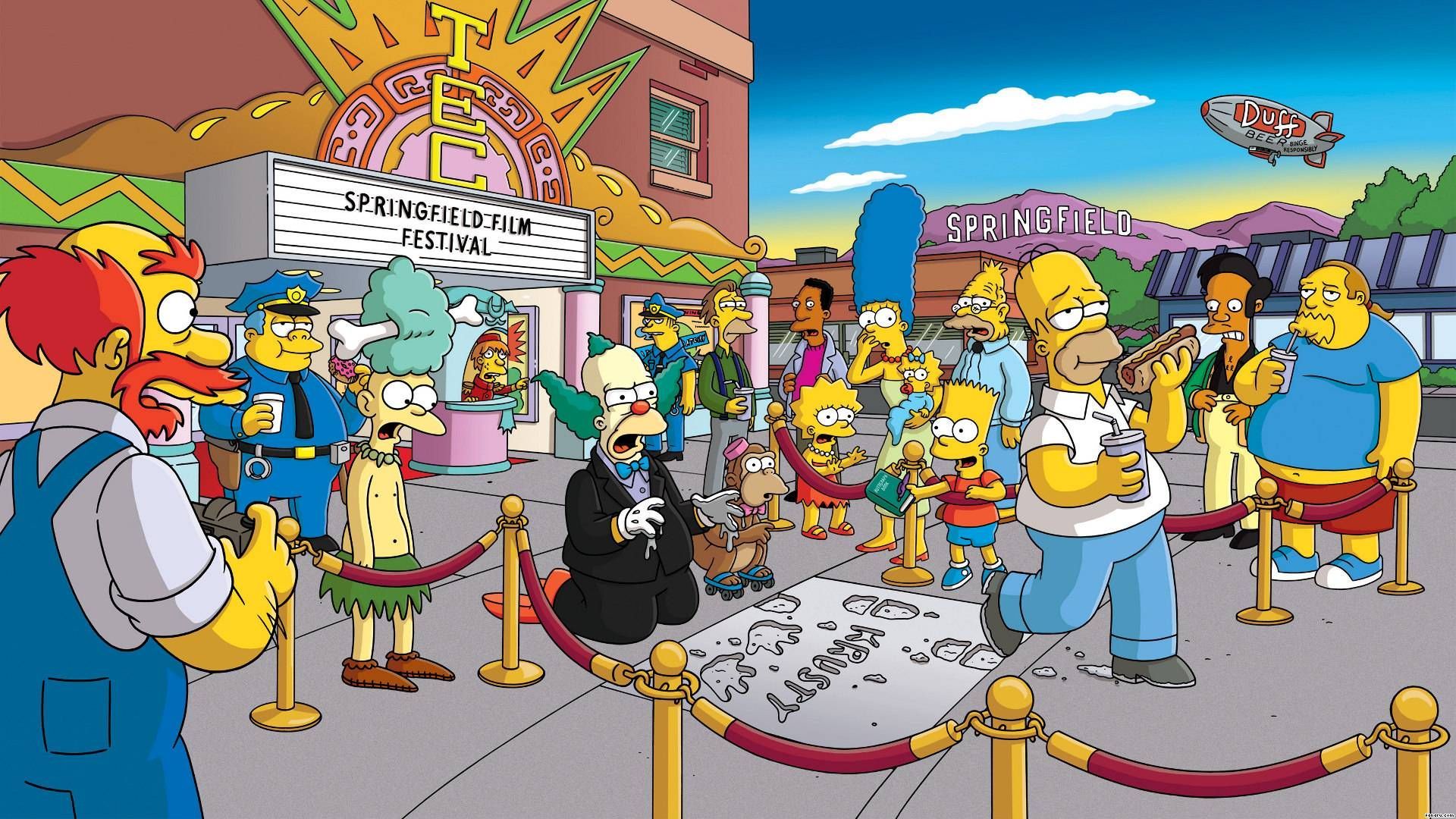 Simpson festival del cinema, 1920x1080 Full HD 1080p, PC