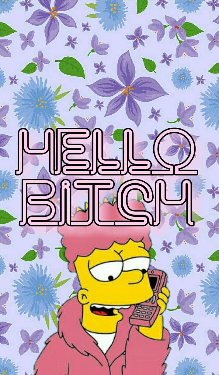 Bart Simpson con telefono, 720x1230 Full HD Verticale, iPhone