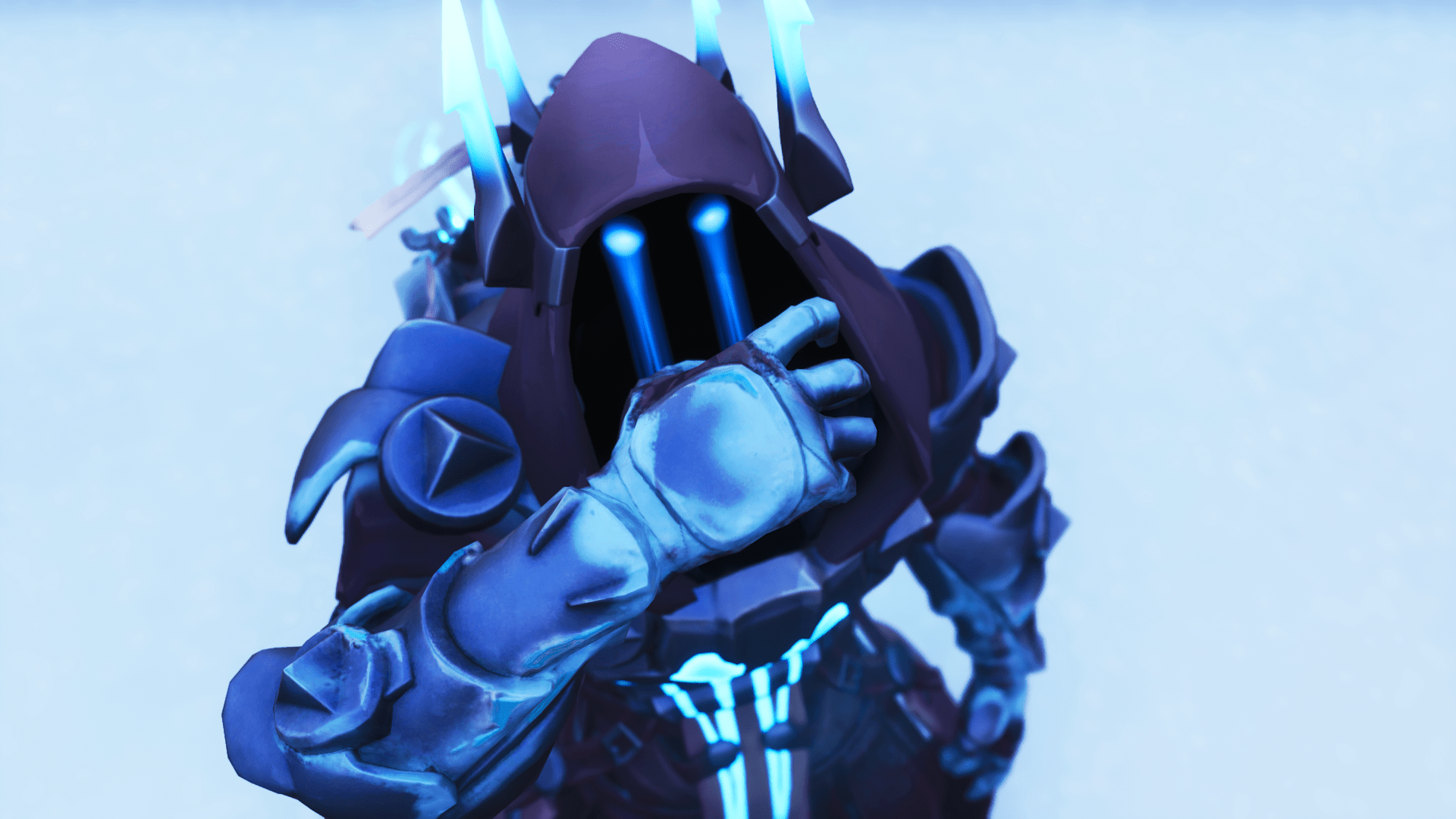 Ice King Fortnite armatura blu, 1920x1080 1080p, Desktop