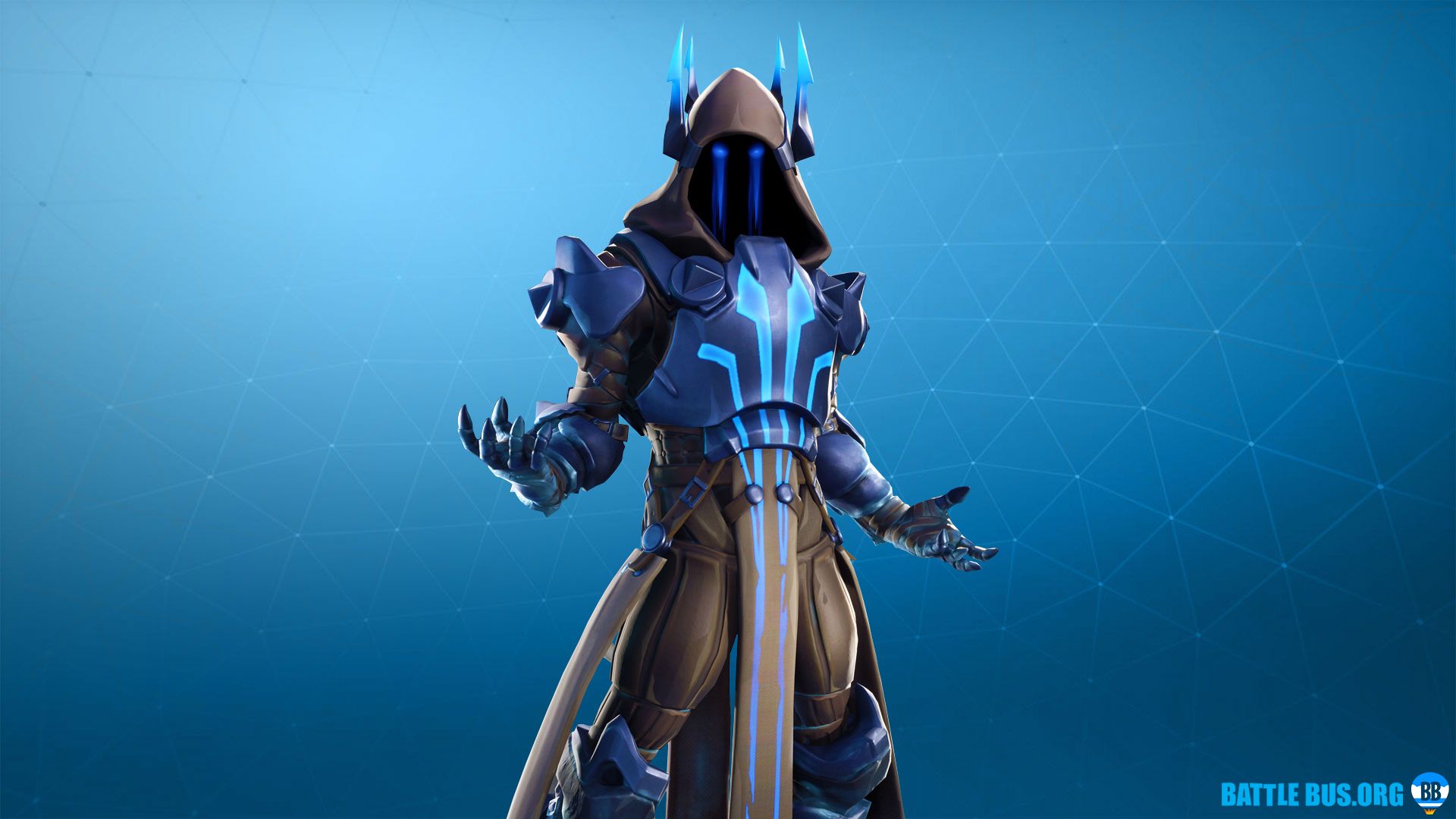Ice King Fortnite armatura blu, Epic Games, 1920x1080 1080p, PC