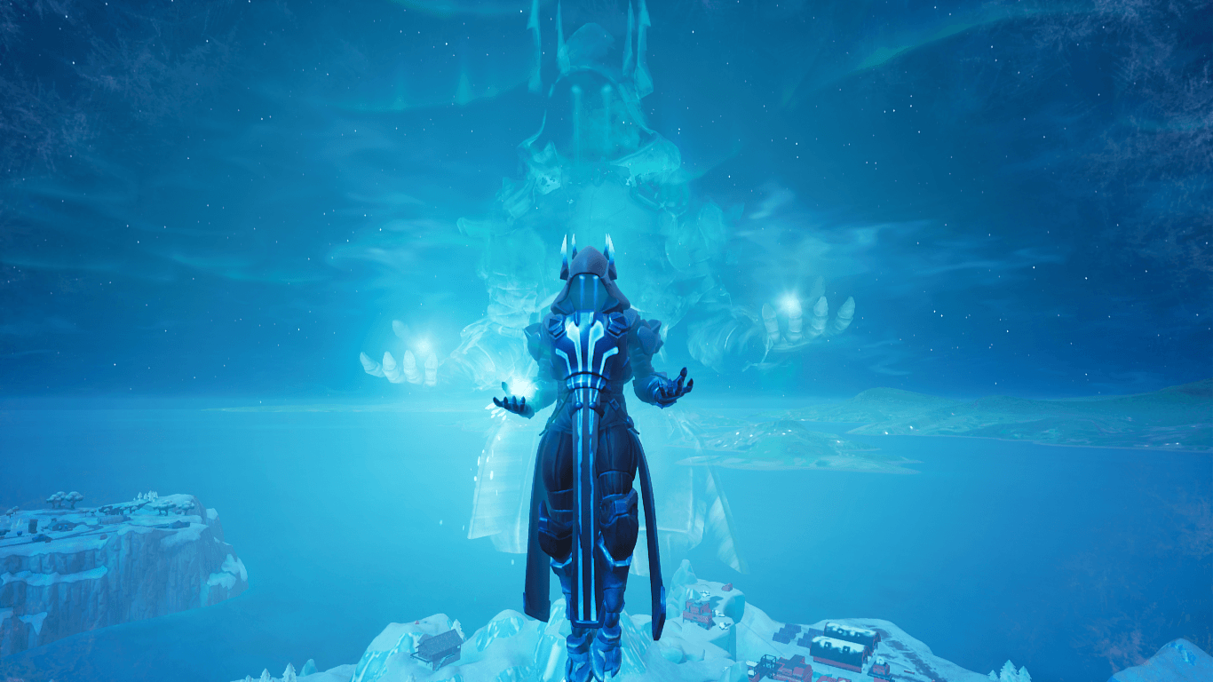 Ice King Fortnite castello ghiaccio, skin, 1366x768 720p, Laptop