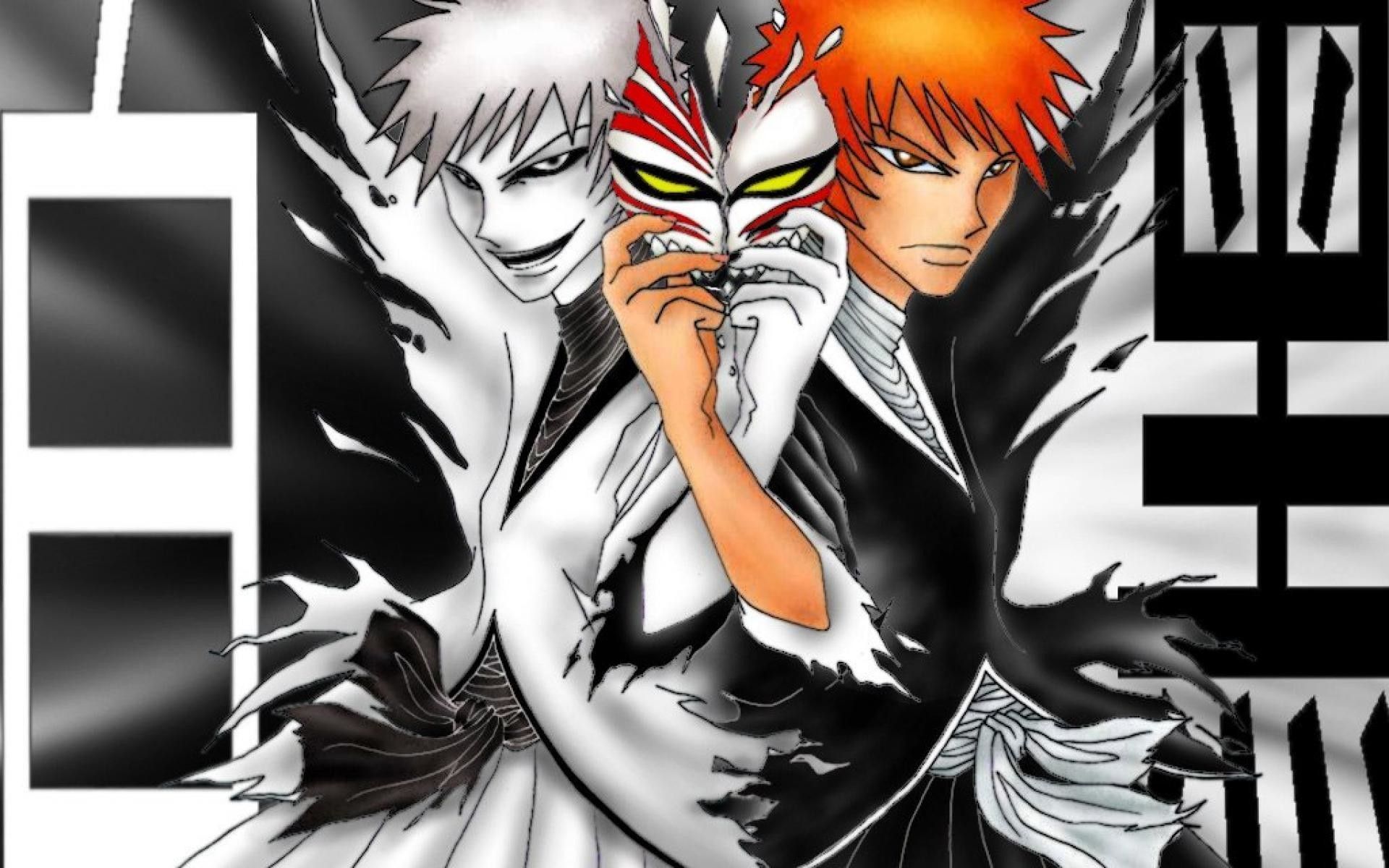 Hollow Ichigo Bleach maschera, manga, 1920x1200 Full HD+, Laptop