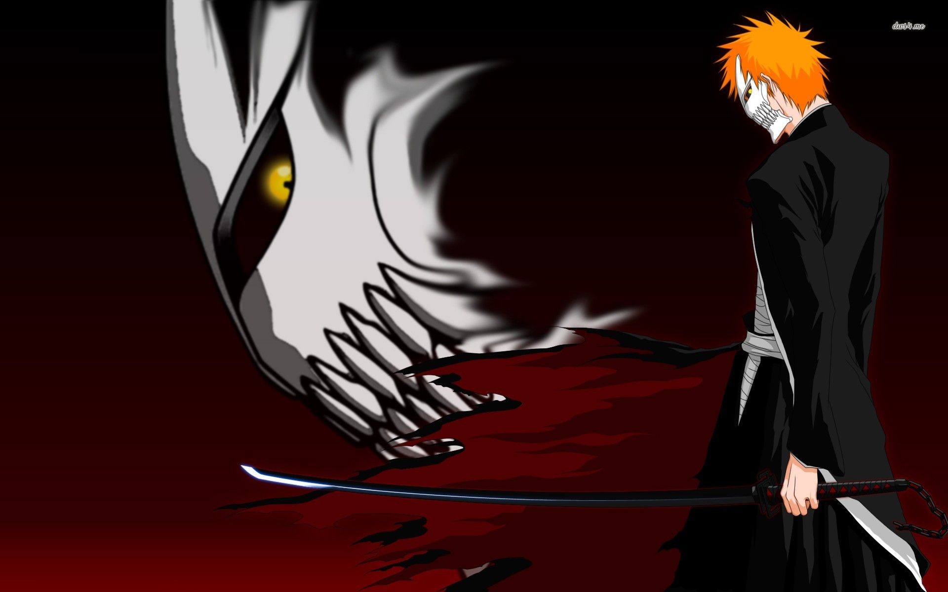 Ichigo Kurosaki maschera Hollow Bleach, 1920x1200 Full HD+ WUXGA, iMac
