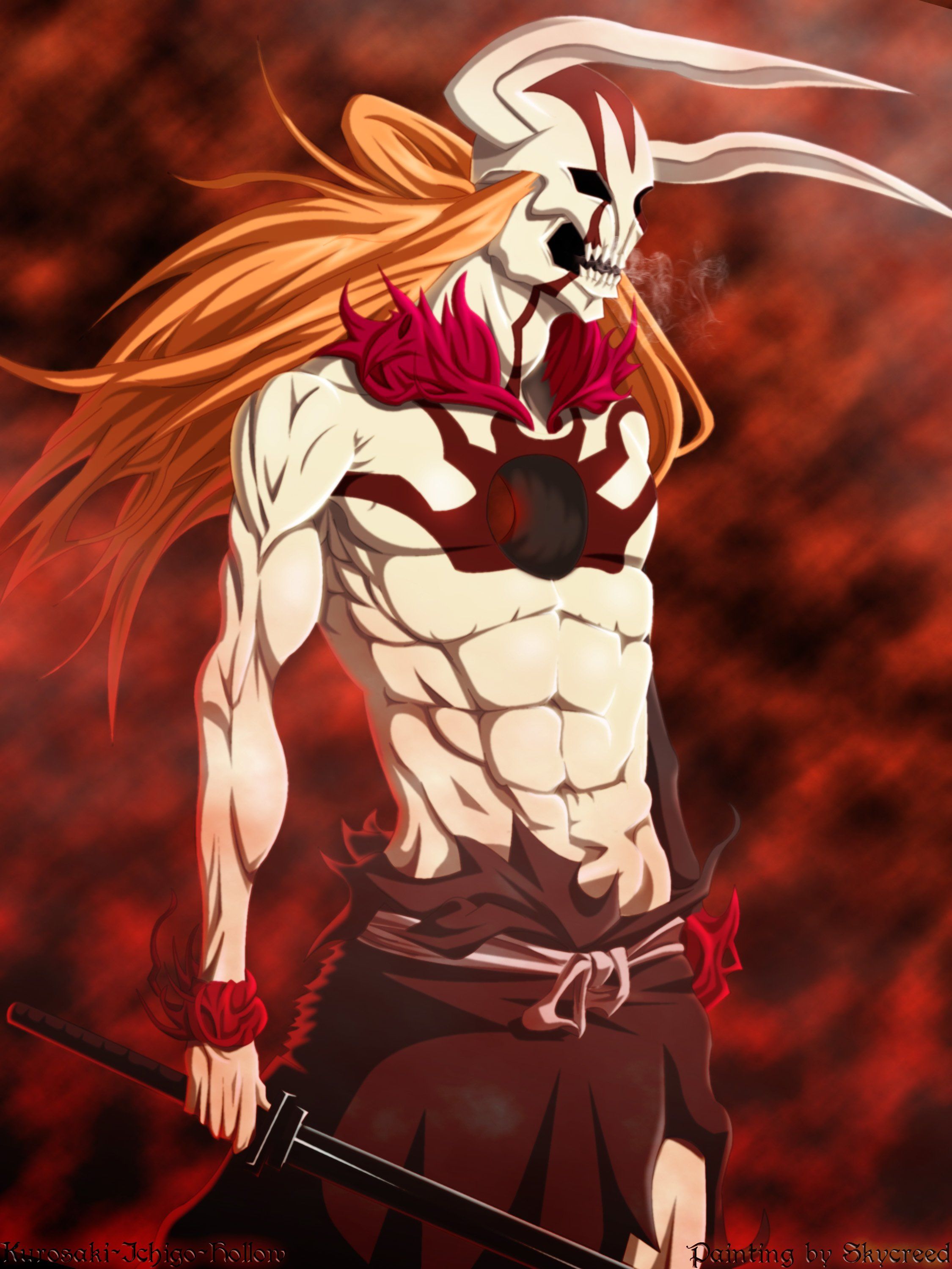 Ichigo Kurosaki maschera hollow, 2250x3000 Verticale, Telefono