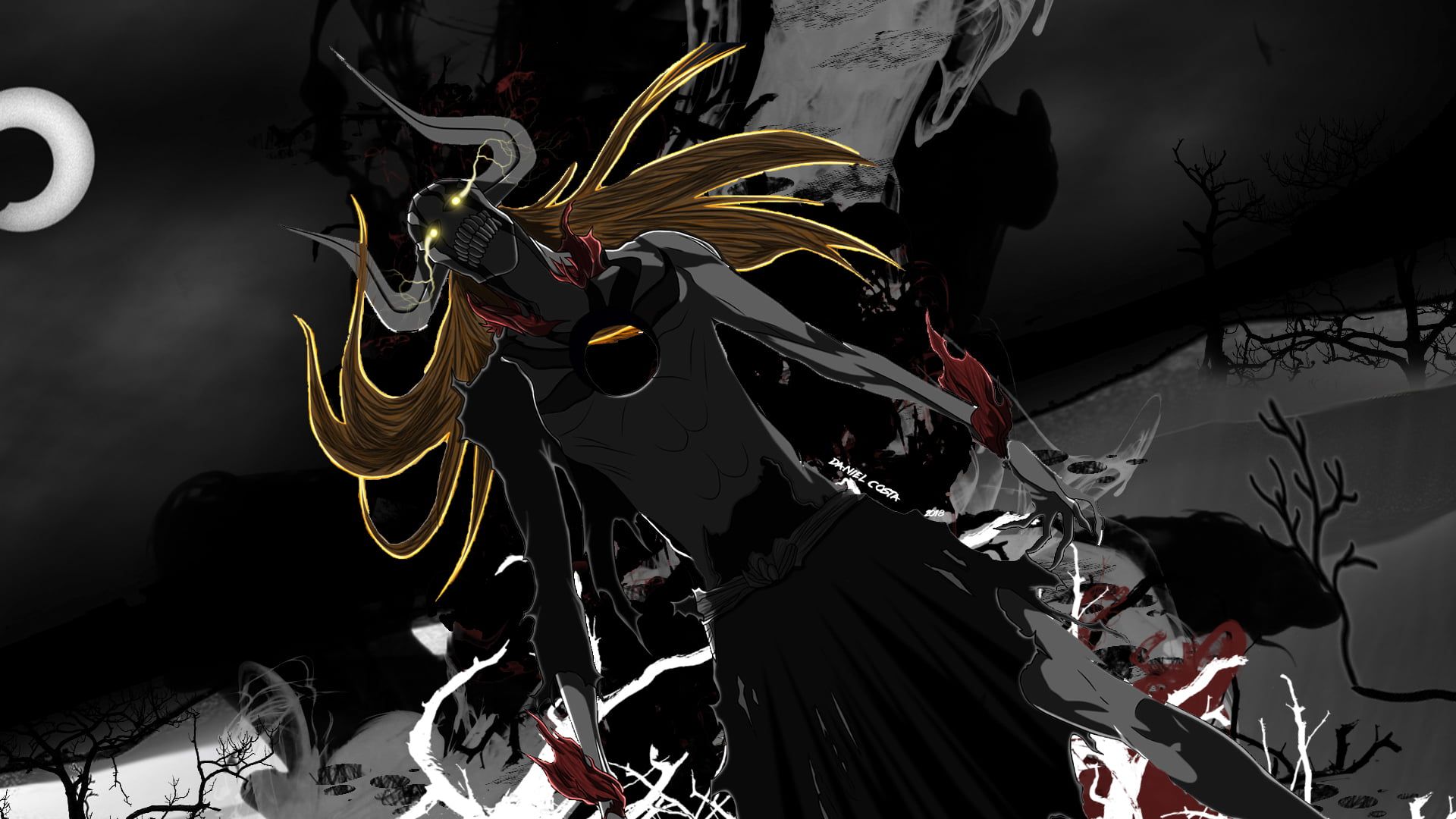 Ichigo Kurosaki forma Hollow, Bleach, 1920x1080 1080p, PC Desktop