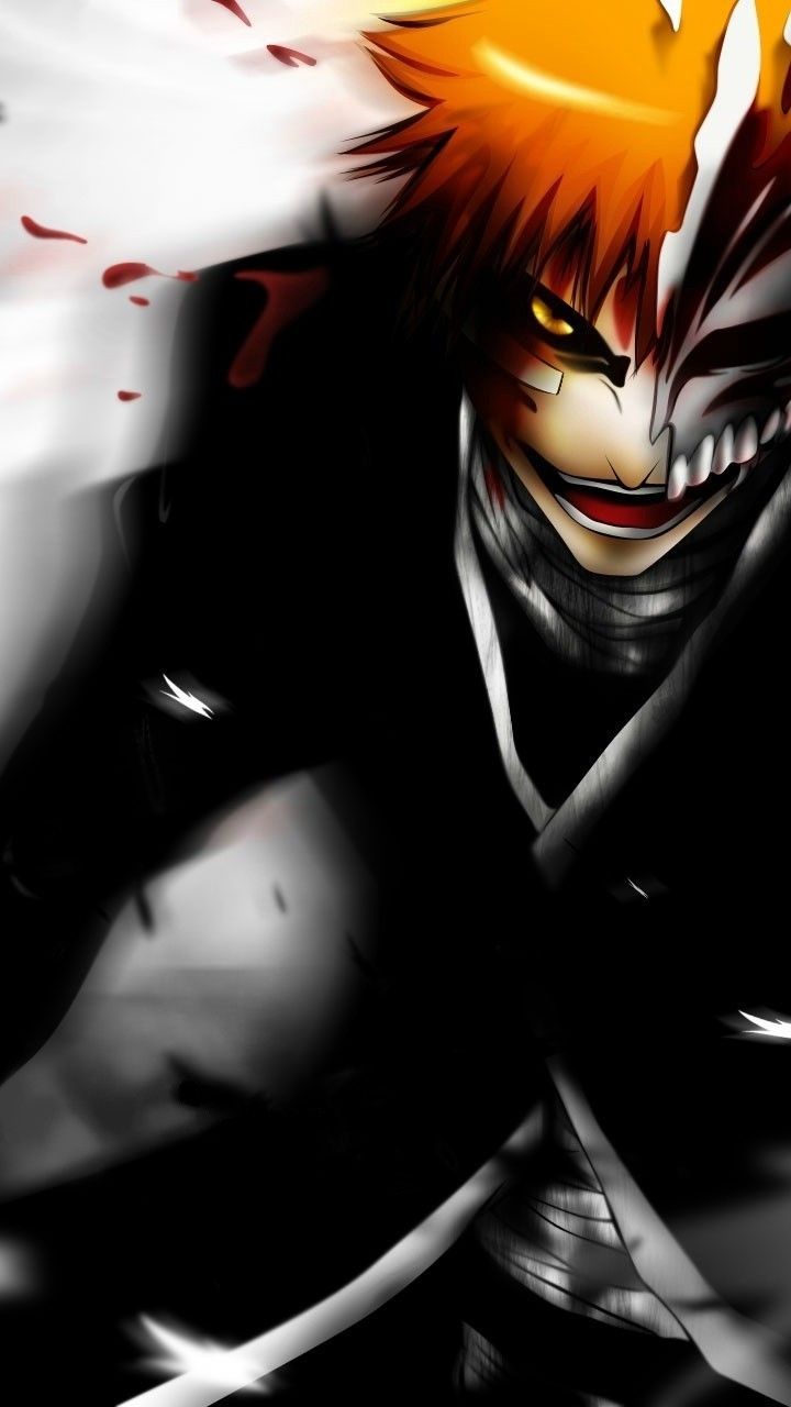 Ichigo Hollow Bleach maschera, 720x1280 Verticale, Mobile
