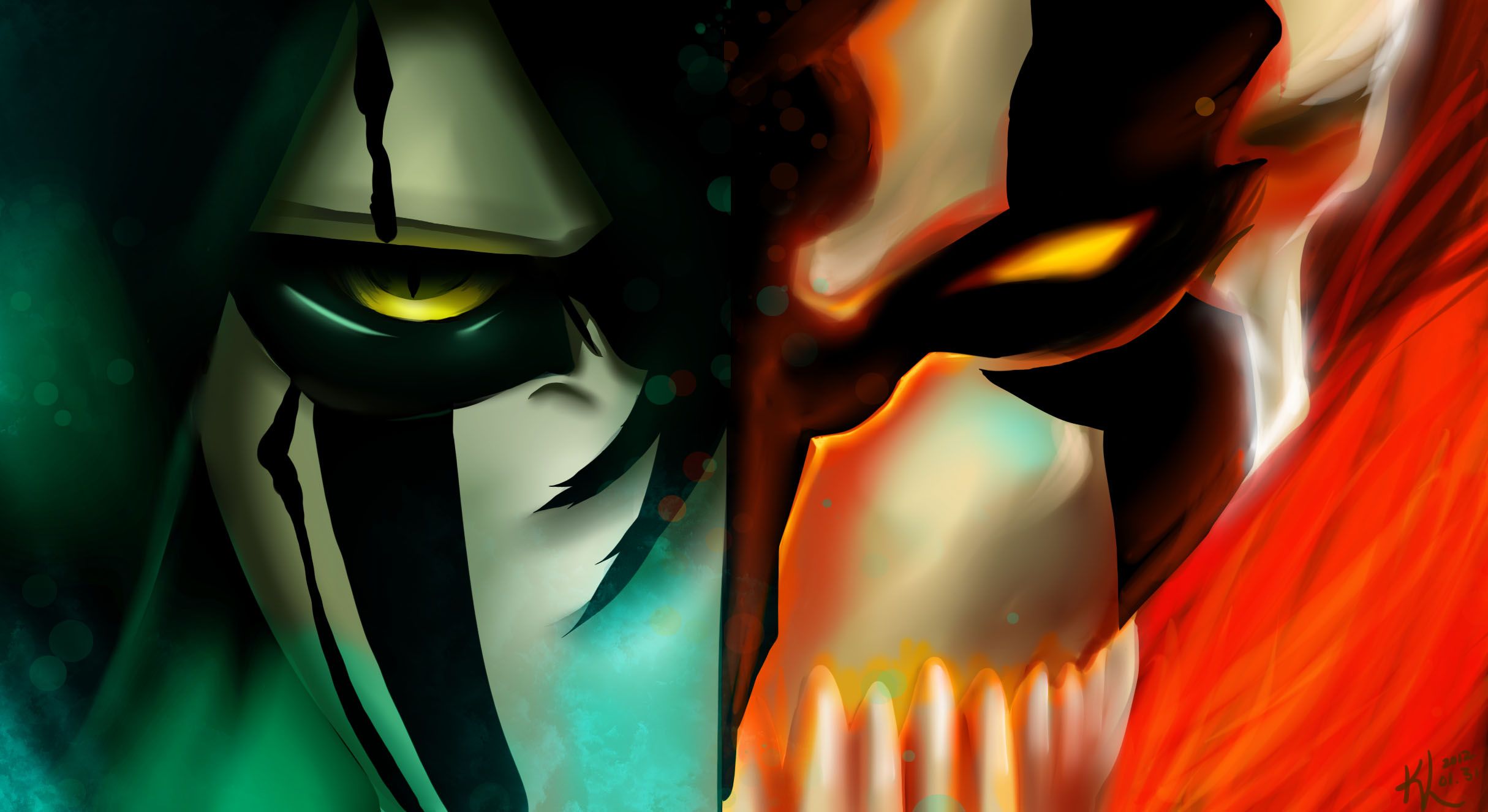 Ichigo Kurosaki maschera Hollow, 2429x1326 Hi-Res, Laptop